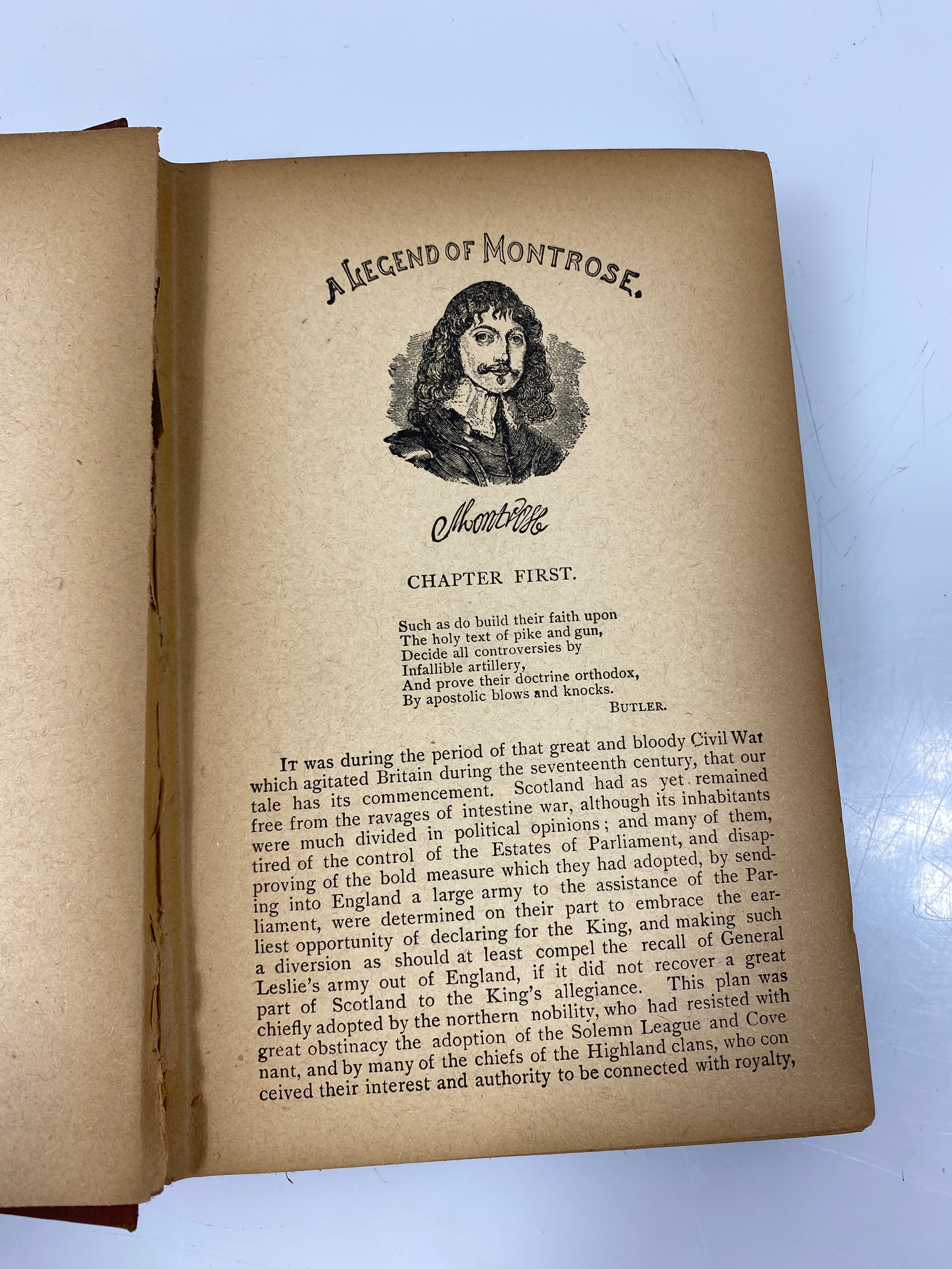 A Legend of Montrose by Scott Universal Publishing Company HC
