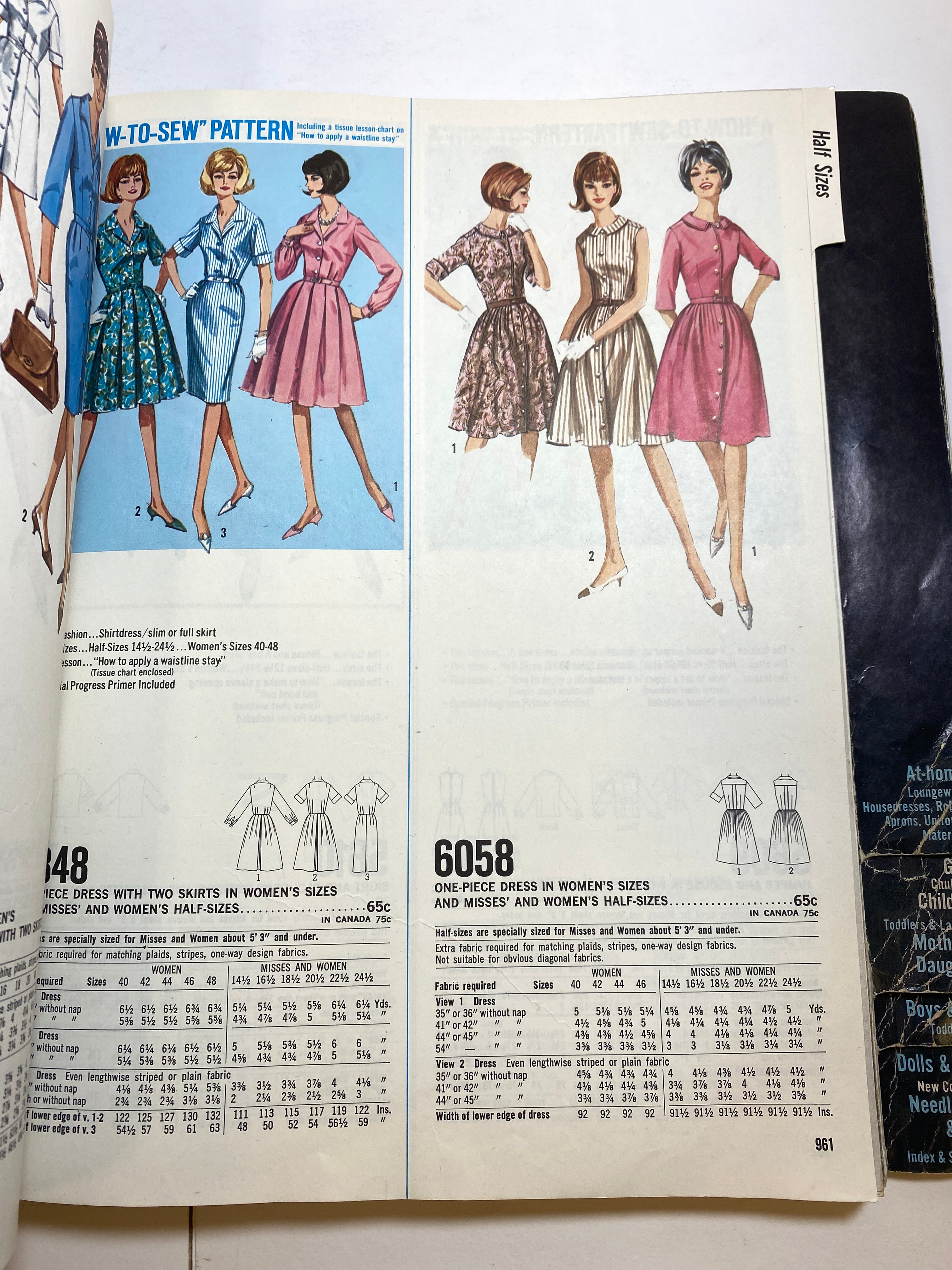Simplicity November 1965 Holiday Counter Catalog Book