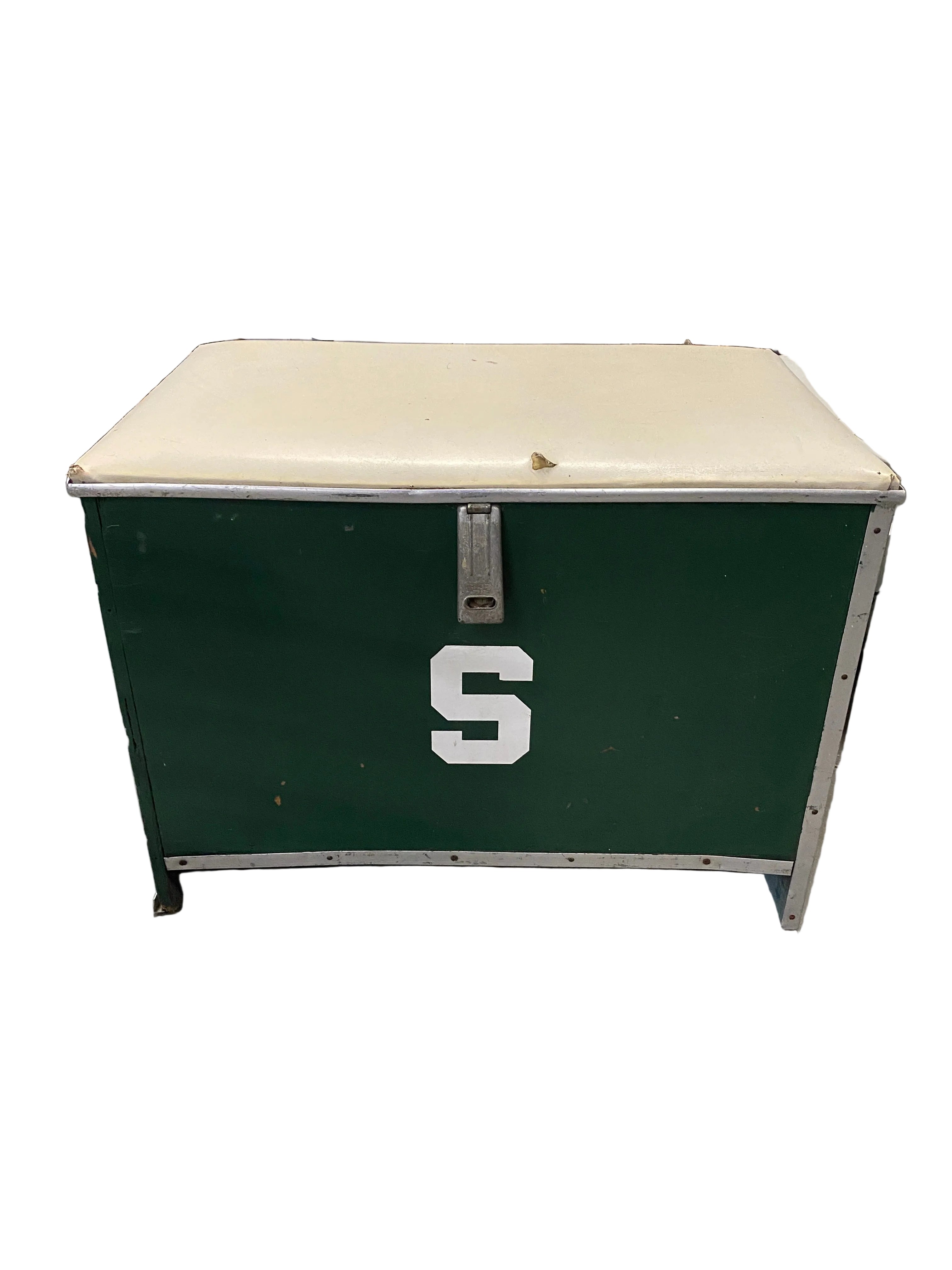 Spartan Wooden Chest With Cushion #1