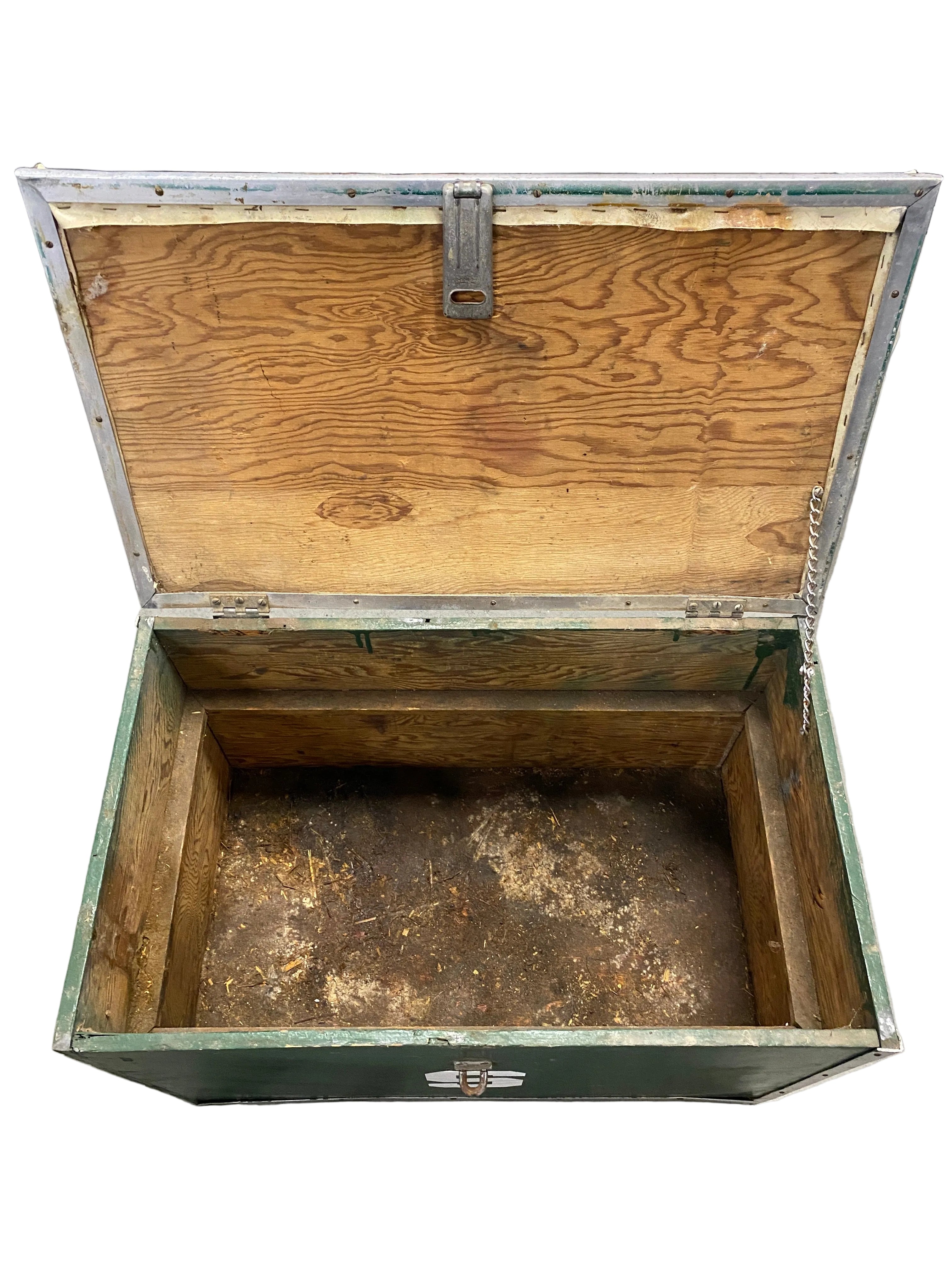 Spartan Wooden Chest With Cushion #1
