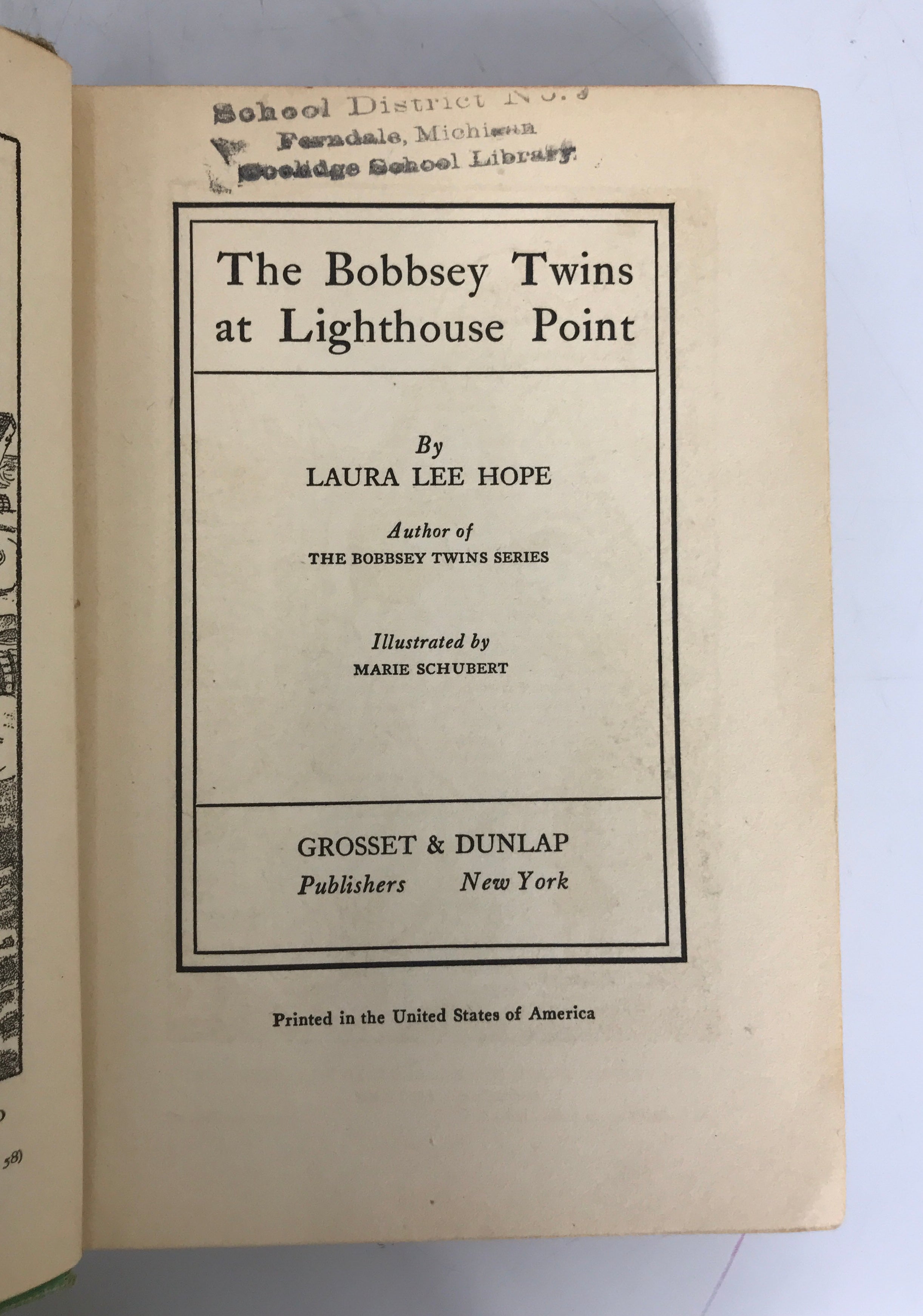 Lot of 7 Vintage Bobbsey Twins Mystery Novels 1929-1956 HC