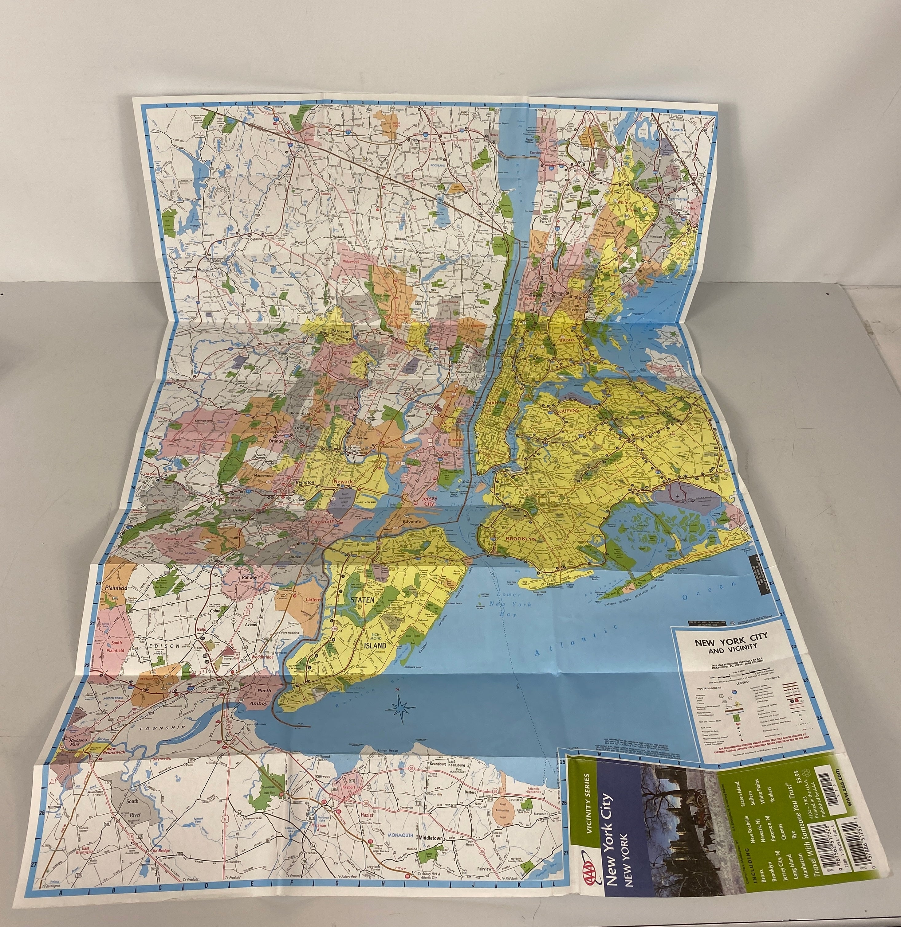 Lot of New York City Maps: Fodor's/AAA/Rand McNally EasyFinder/MTA Map