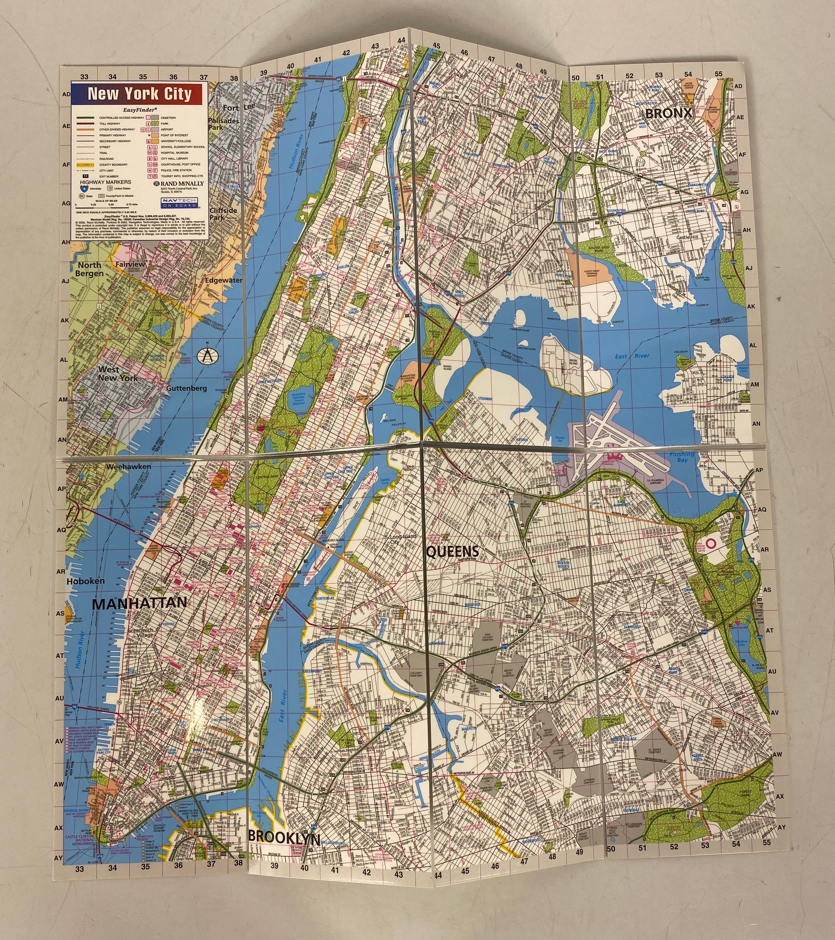 Lot of New York City Maps: Fodor's/AAA/Rand McNally EasyFinder/MTA Map