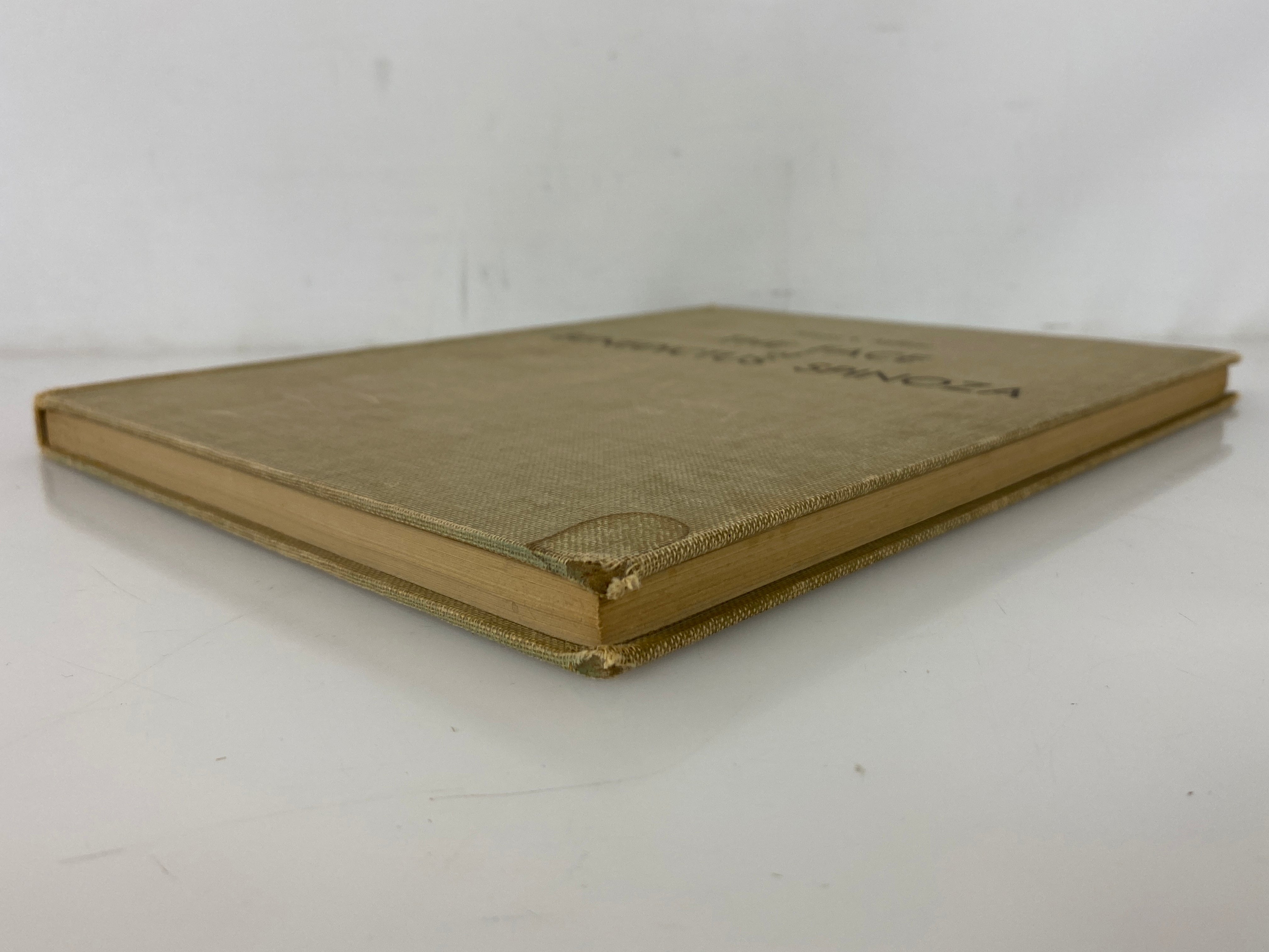 The Face of Benedictus Spinoza by Simon Millner 1946 Vintage HC