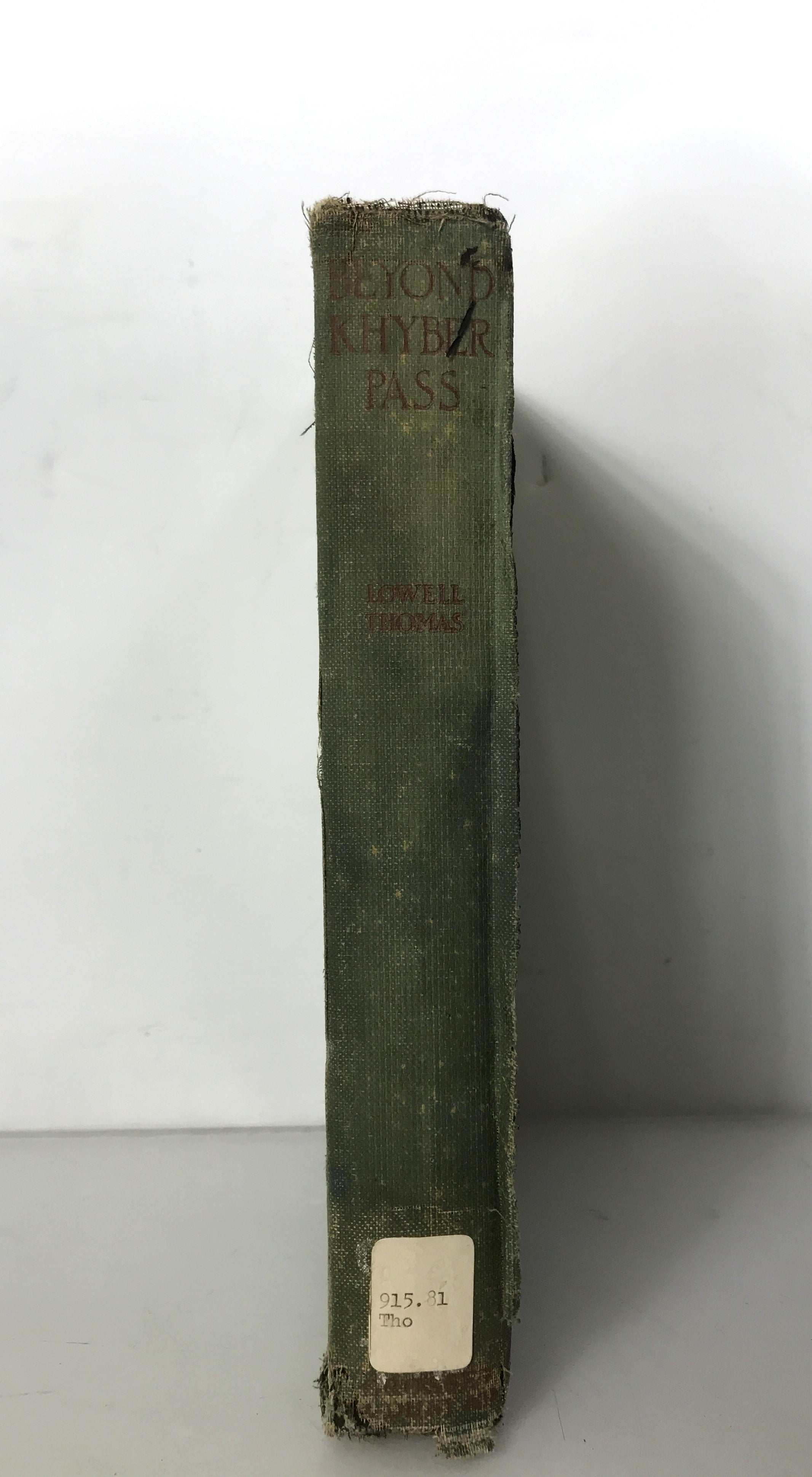 Beyond Khyber Pass into Forbidden Afghanistan by Lowell Thomas 1925 HC