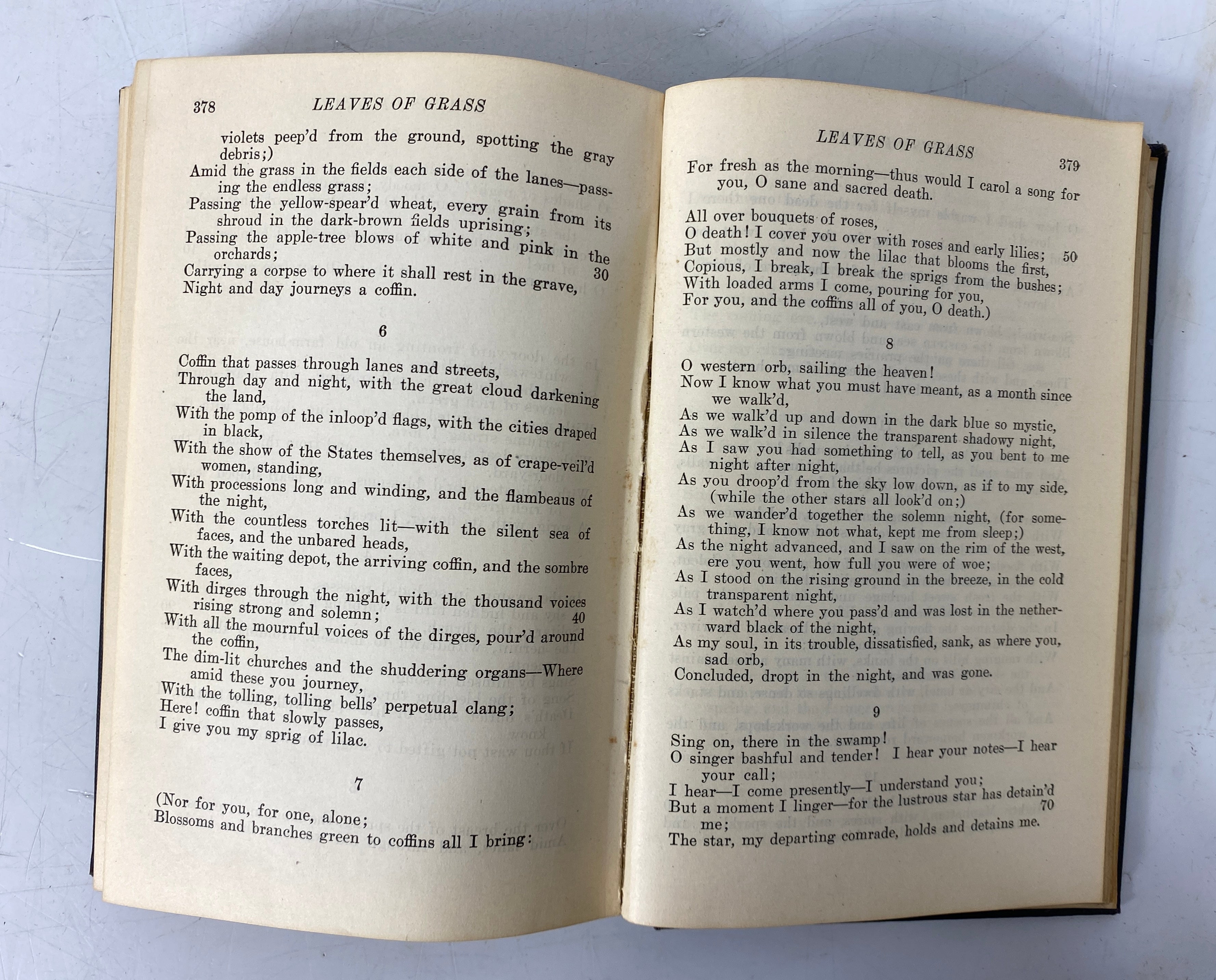 4 Antique Poetry Volumes: Pollok/Emerson/Whitman/Browning 1884-1932