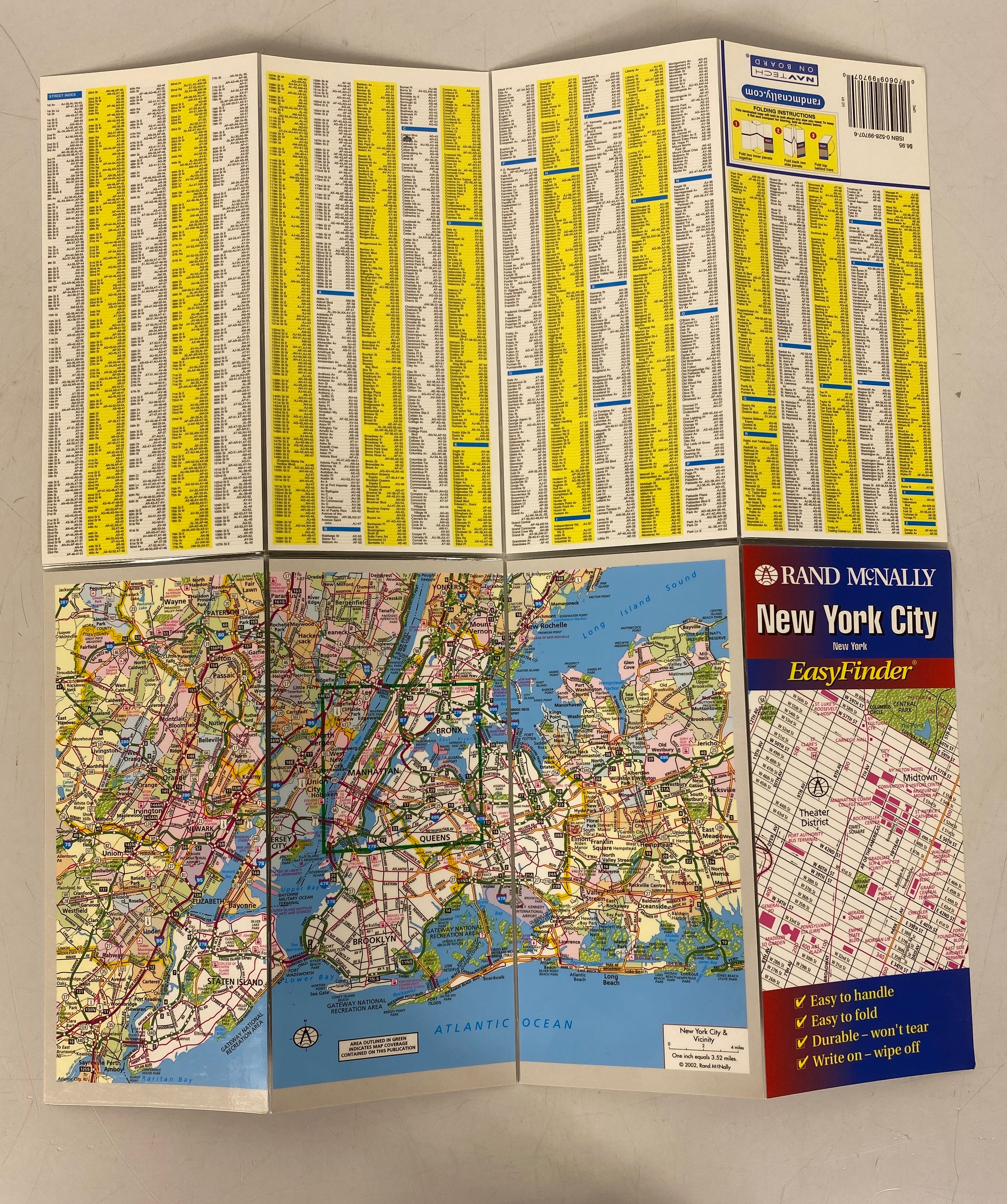 Lot of New York City Maps: Fodor's/AAA/Rand McNally EasyFinder/MTA Map