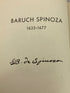 The Face of Benedictus Spinoza by Simon Millner 1946 Vintage HC