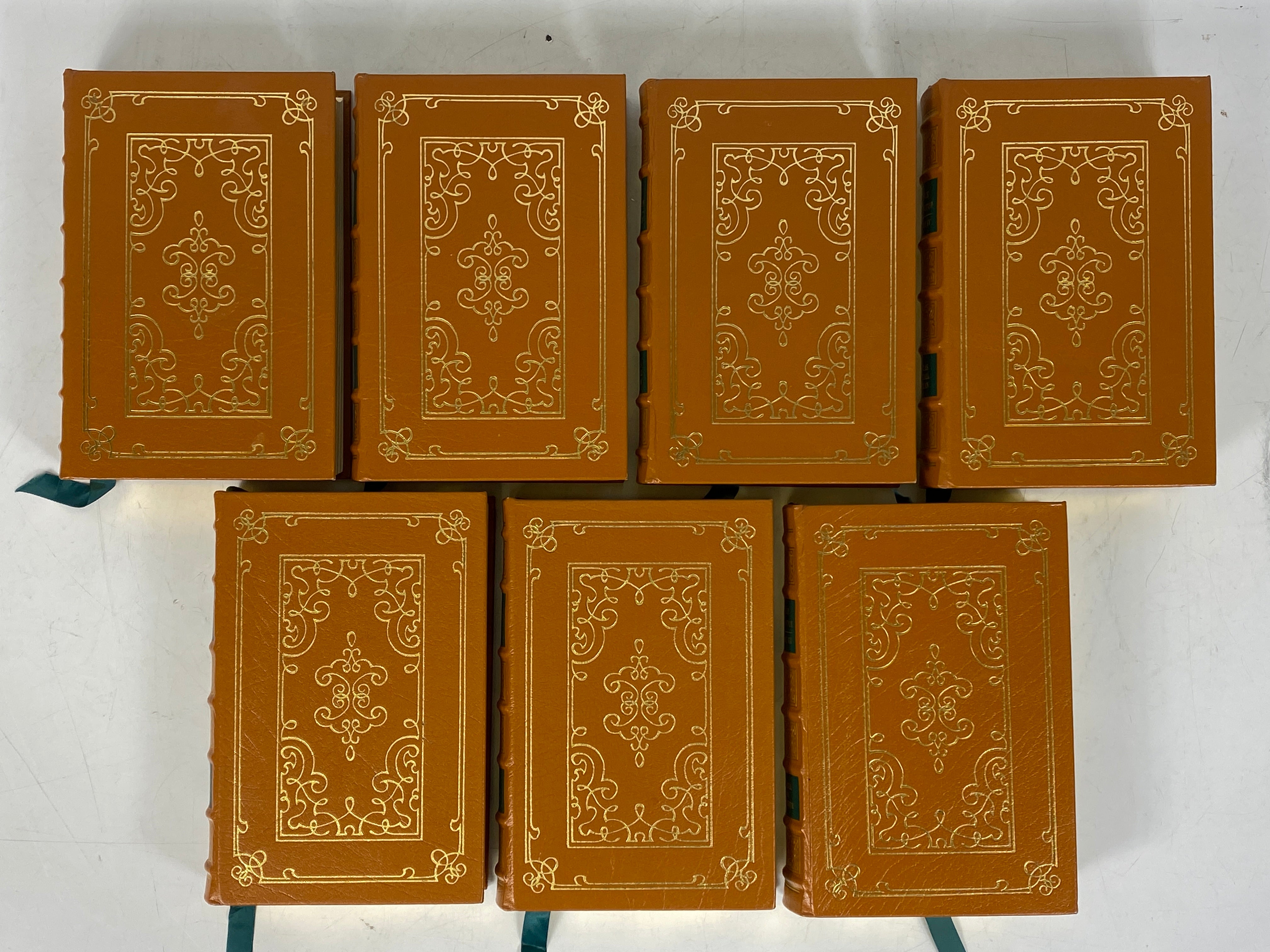 7 Vol Set: George Washington a Biography by Freeman Easton Press Leather Bound