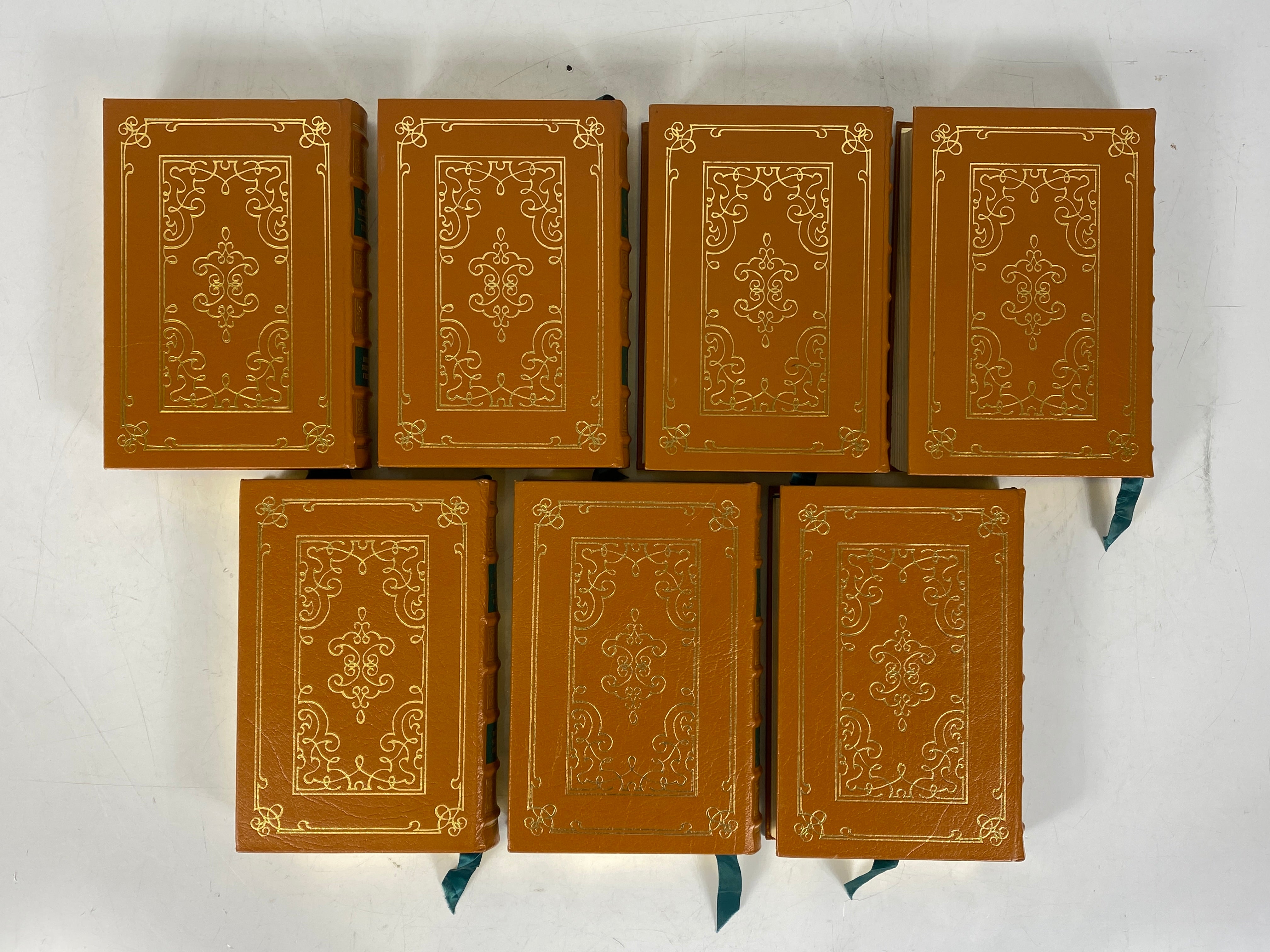 7 Vol Set: George Washington a Biography by Freeman Easton Press Leather Bound