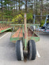 Green Hay Feeder Wagon