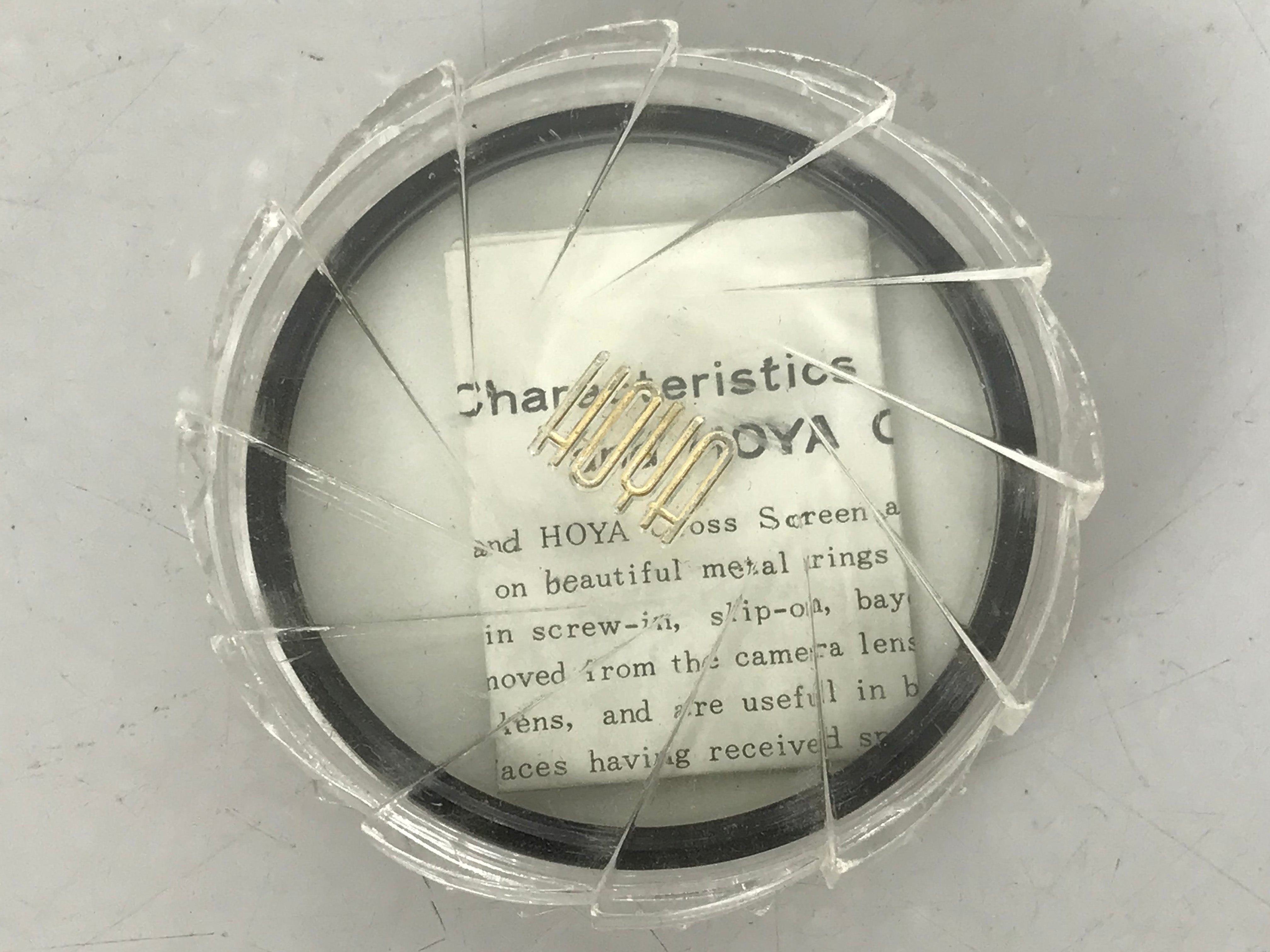 Hoya 67mm Six Point Cross Screen Glass Filter