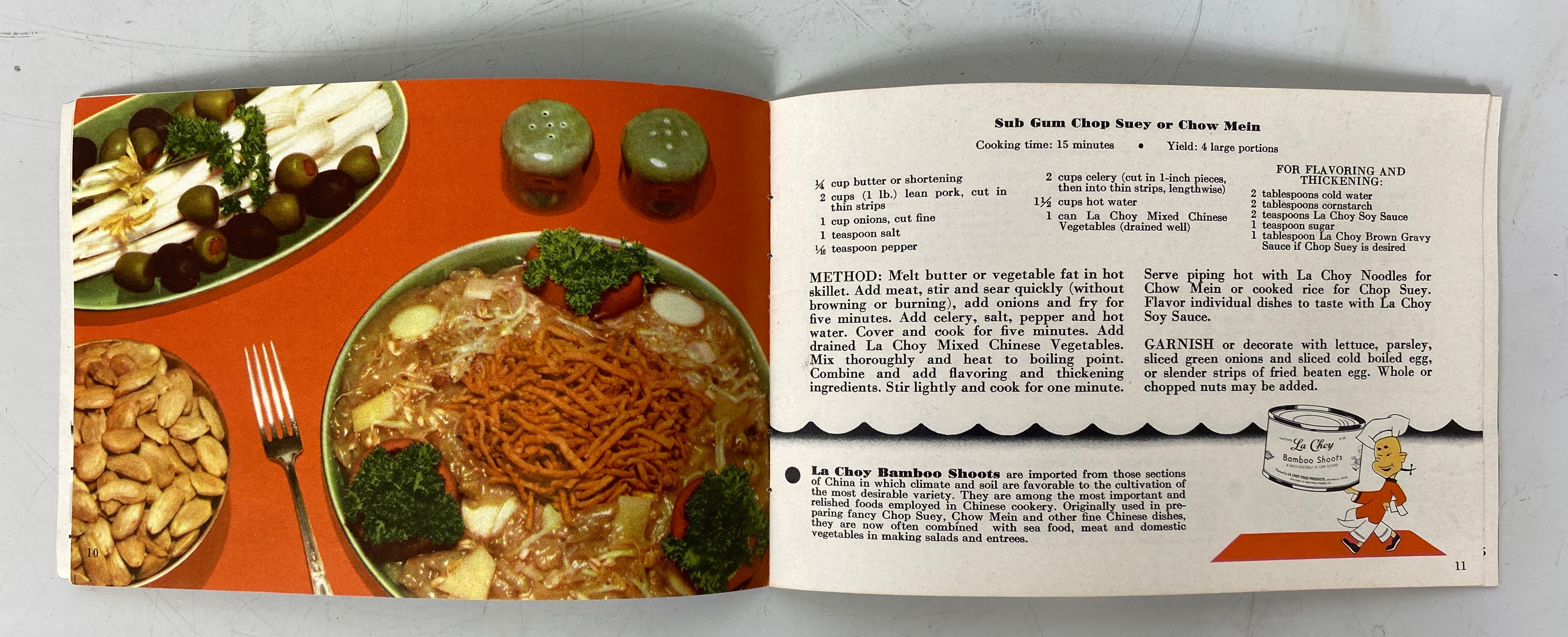Lot of 3 Vintage Chinese Cooking Booklets La Choy/Sybil's Guide/Women's Circle