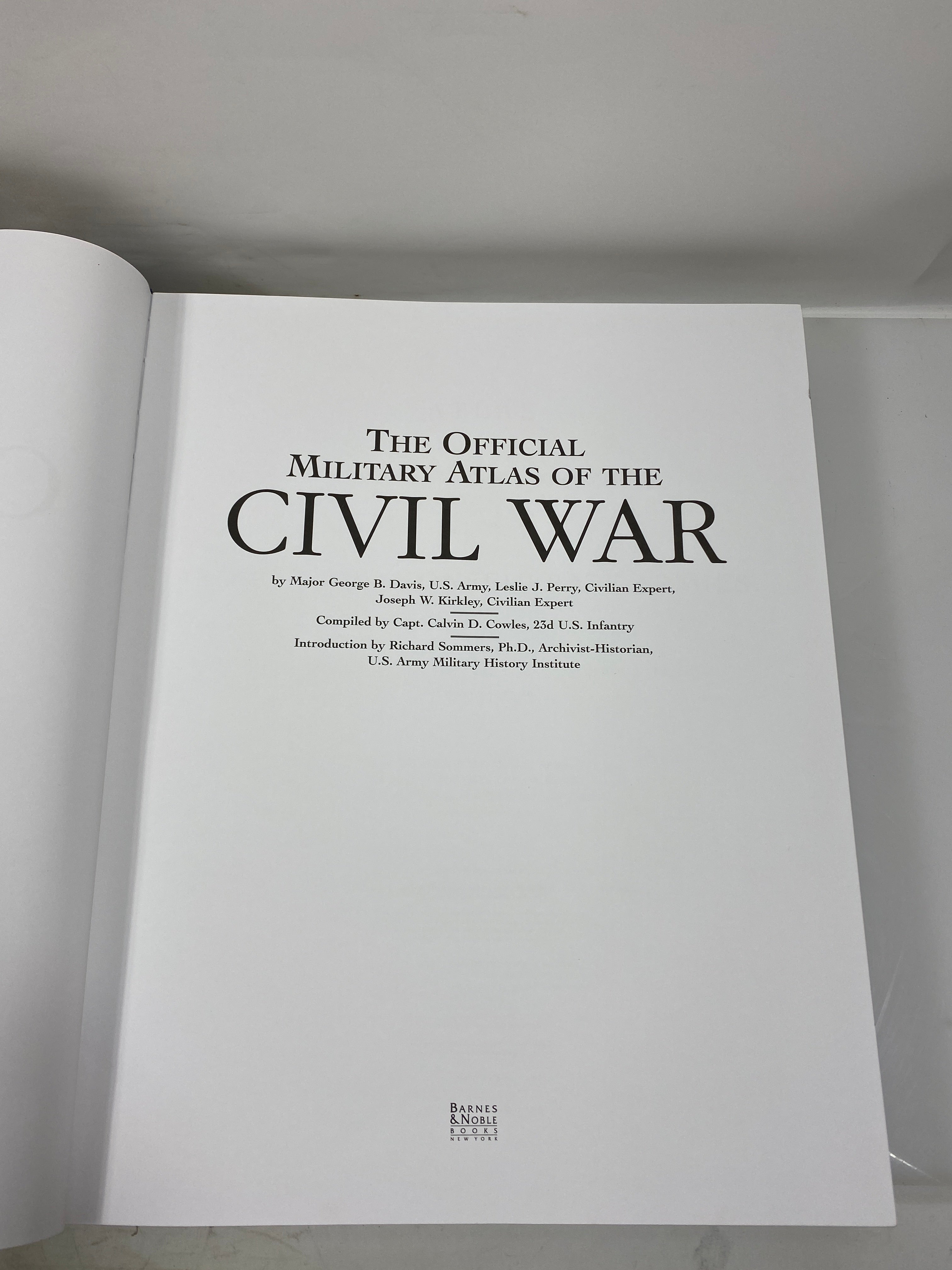 The Official Military Atlas of the Civil by War Davis/Perry/Kirkley 2003 HC