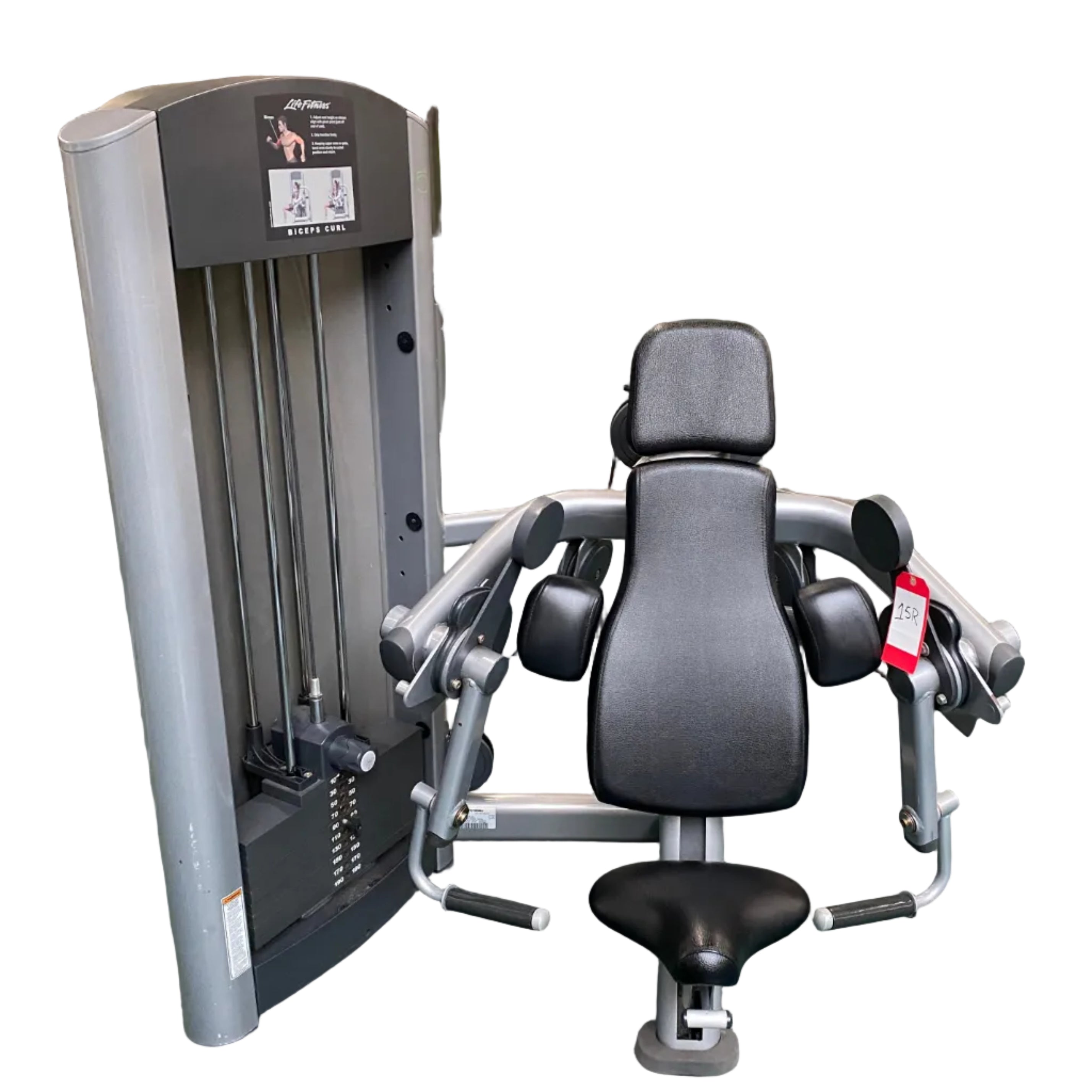 Life Fitness Bicep Curl Machine Model #FBC