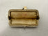 Antique White Microbead Clutch Purse