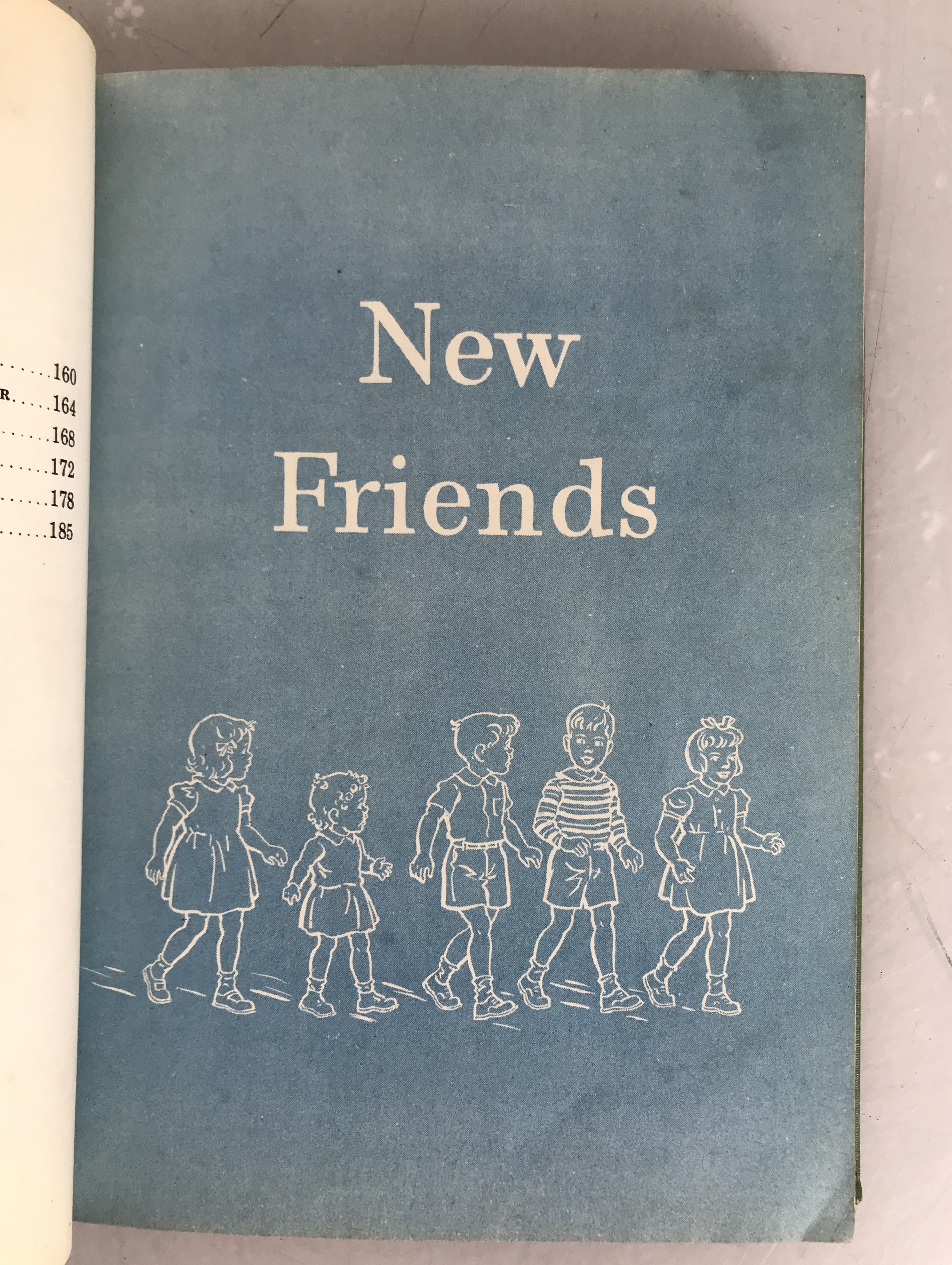 Our New Friends Cathedral Basic Readers John O'Brien 1947 HC