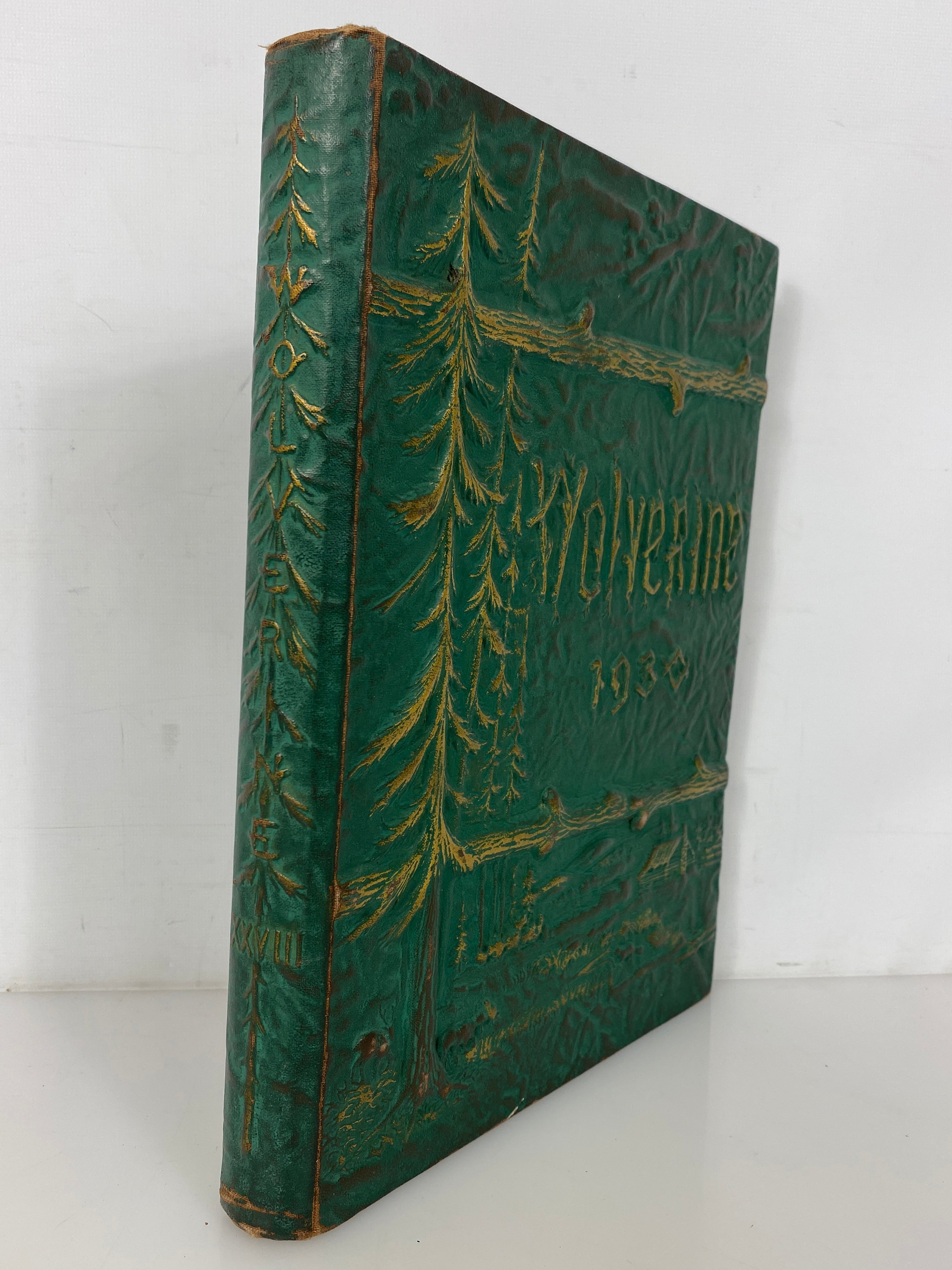 1930 Michigan State College "Wolverine" Yearbook HC