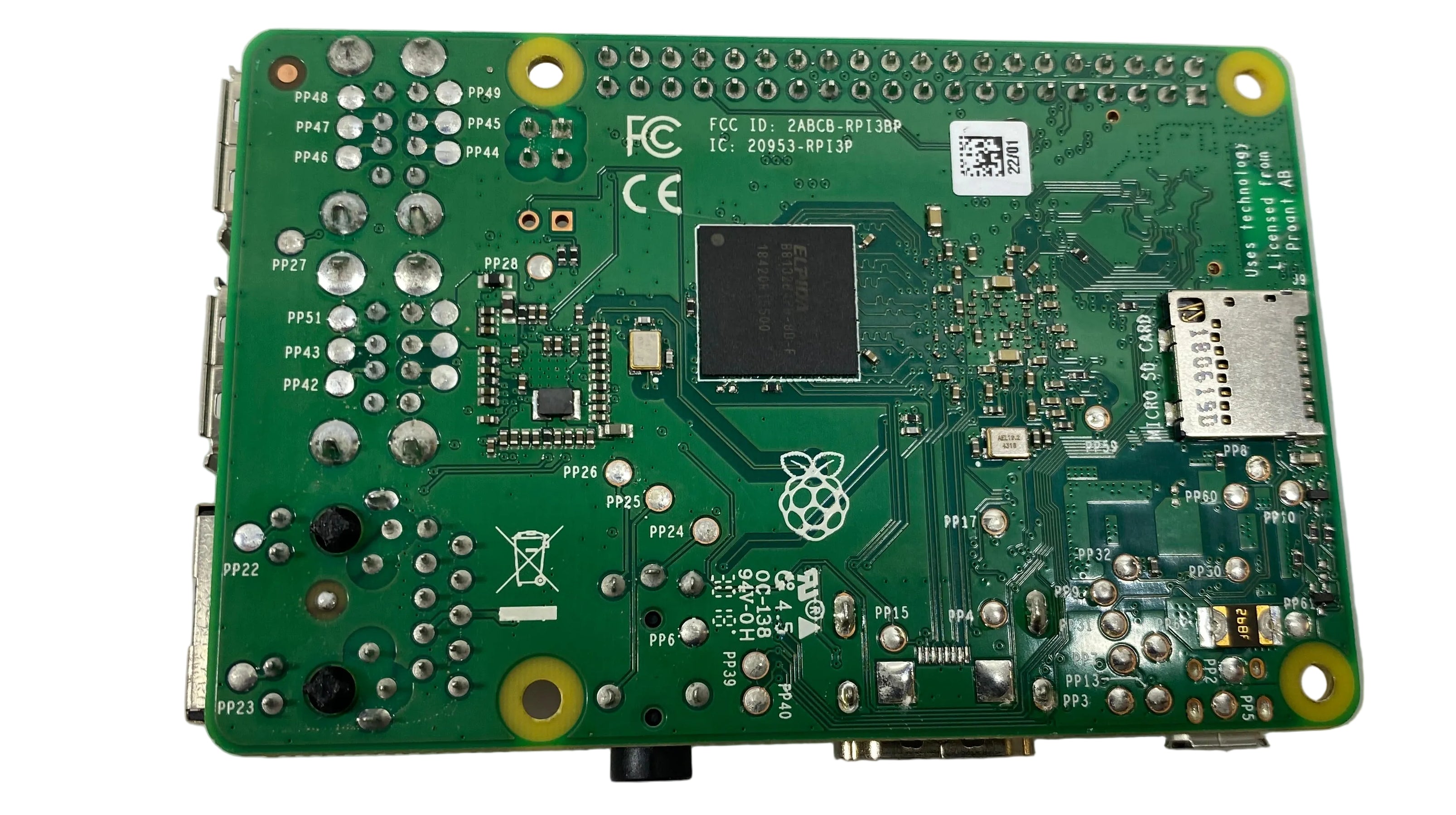 Raspberry Pi 3 Model 8+ *Powers On*