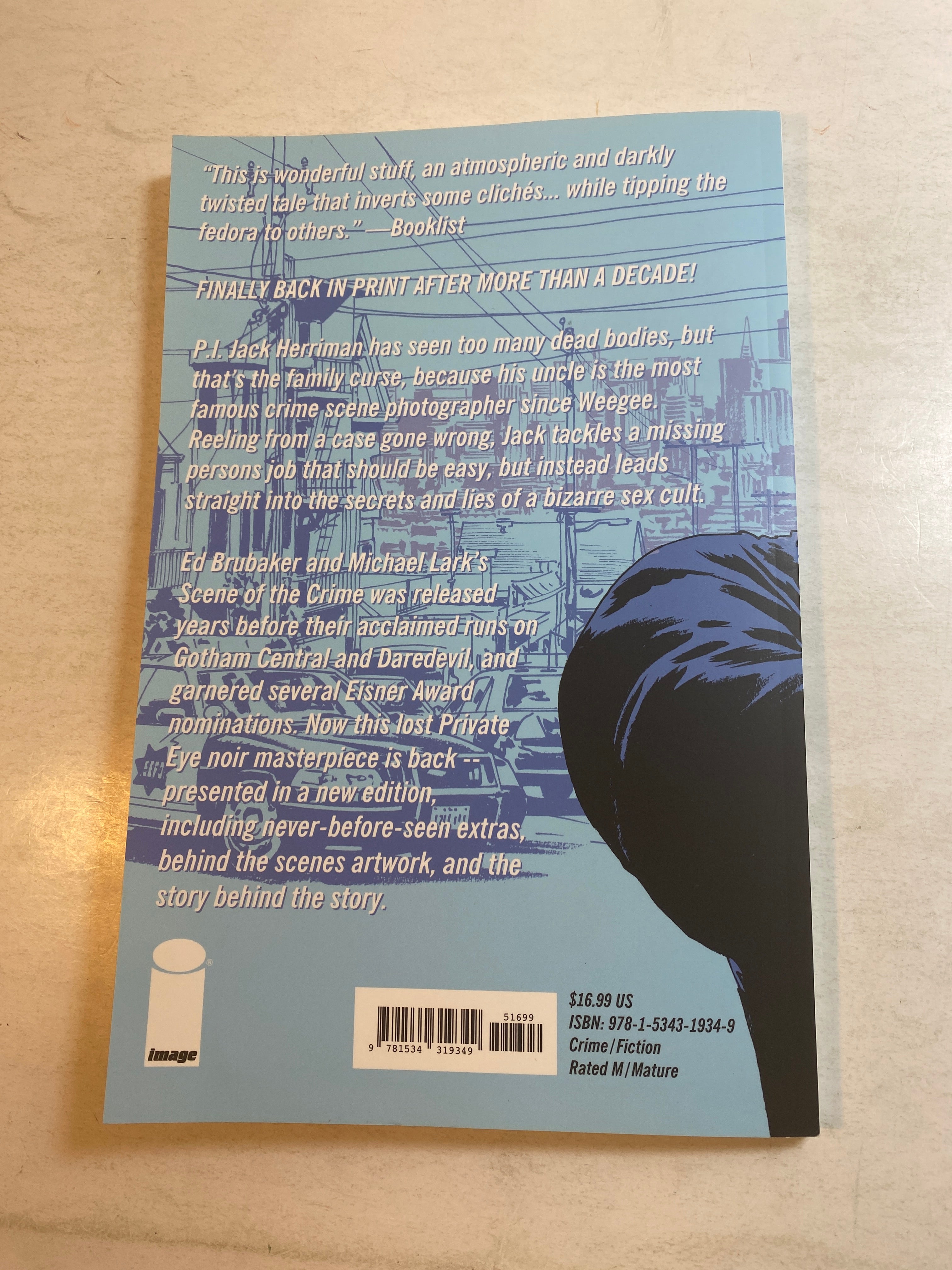 Scene of the Crime Ed Brubaker Image Comics SC 2021