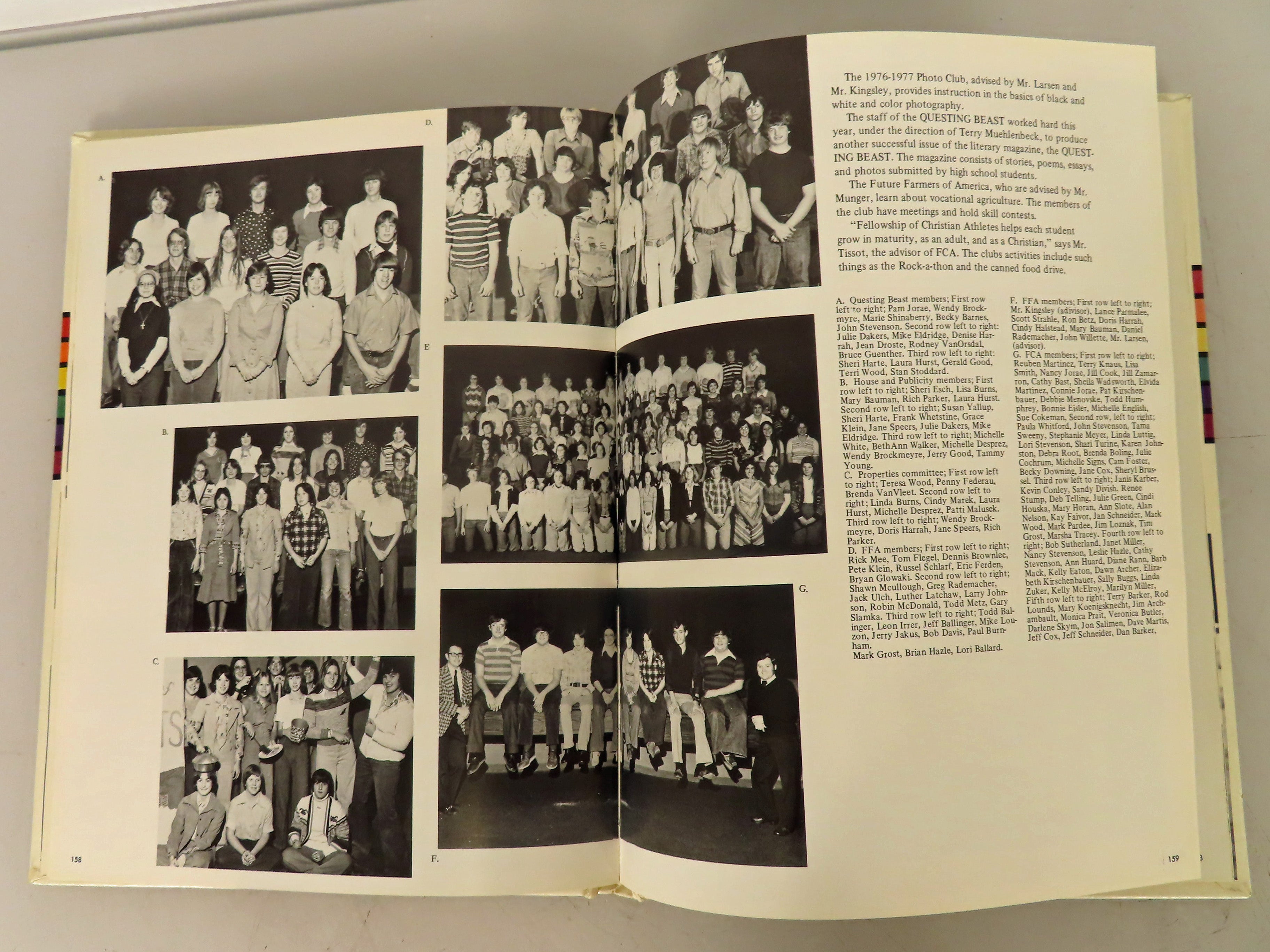 1977 St. Johns High School Yearbook Michigan