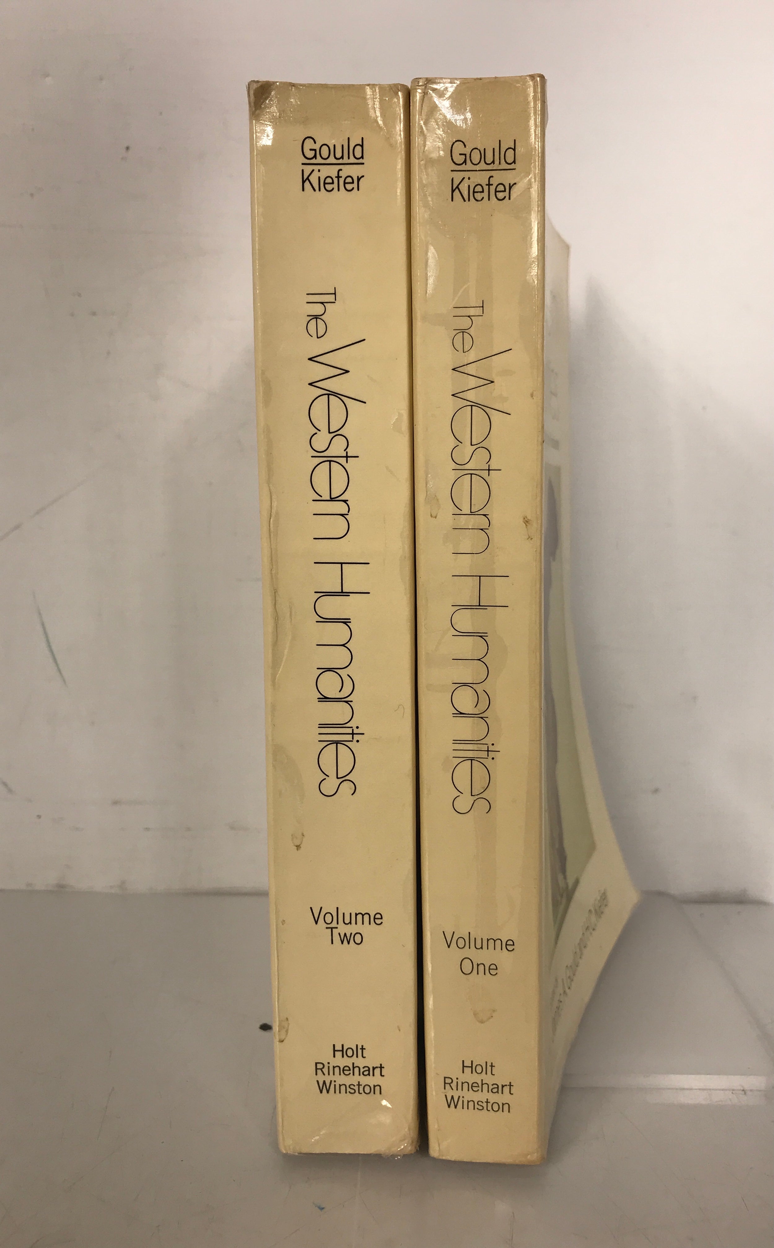 2 Volume Set: The Western Humanities by Gould/Kiefer 1971 SC