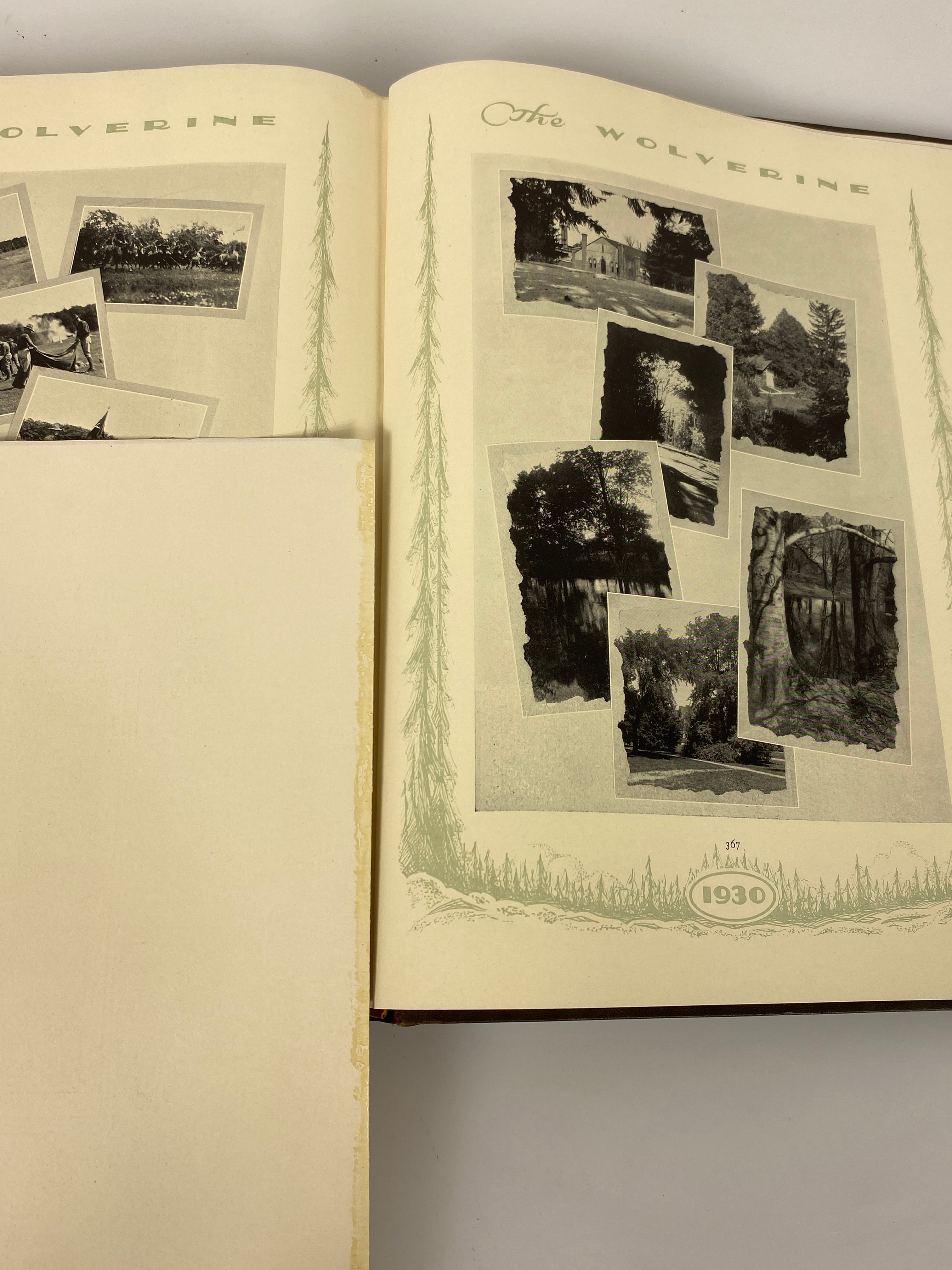 1930 Michigan State College "Wolverine" Yearbook HC