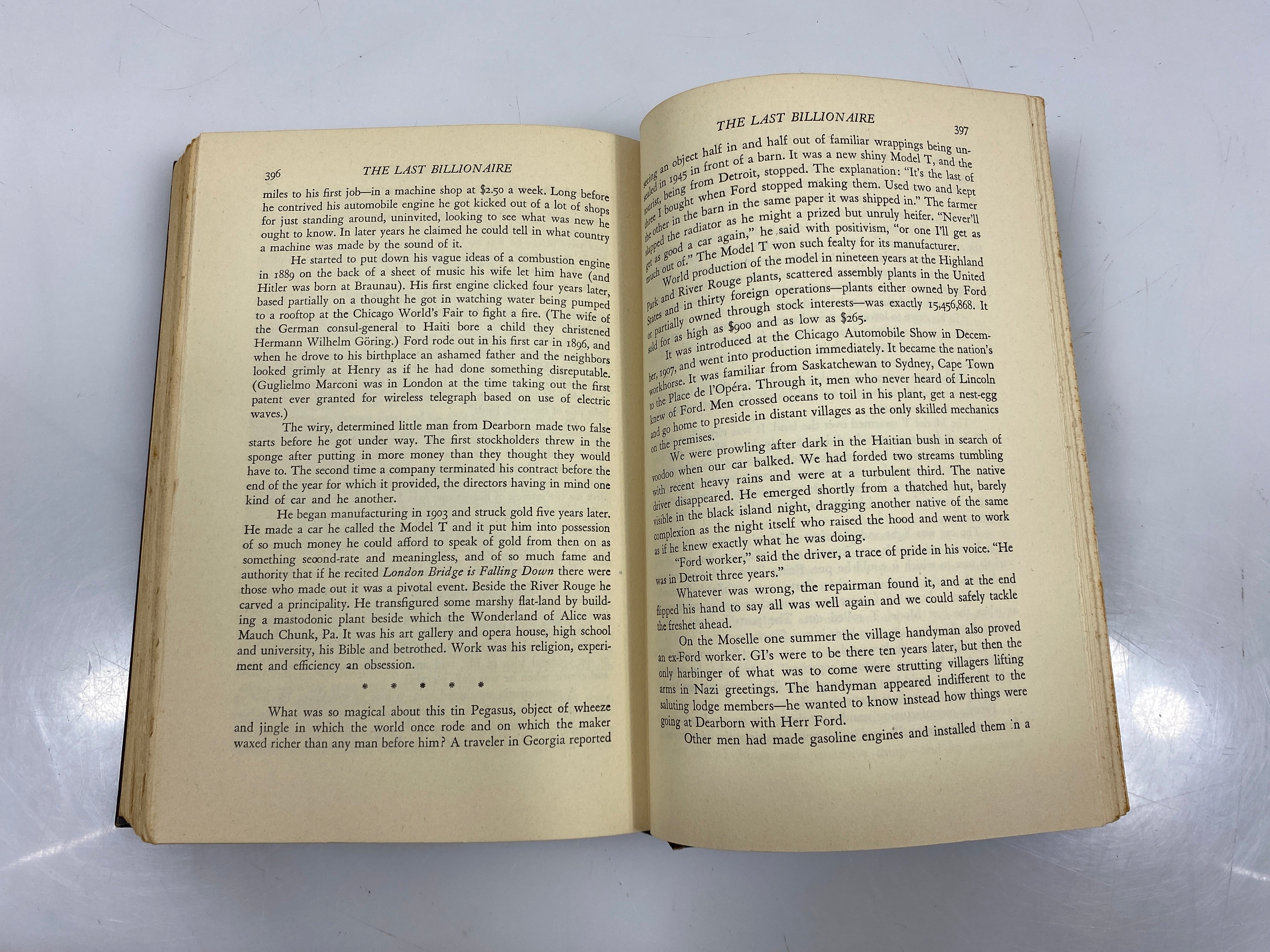 The Last Billionaire by Richards Charles Scribner's Sons 1948 HC