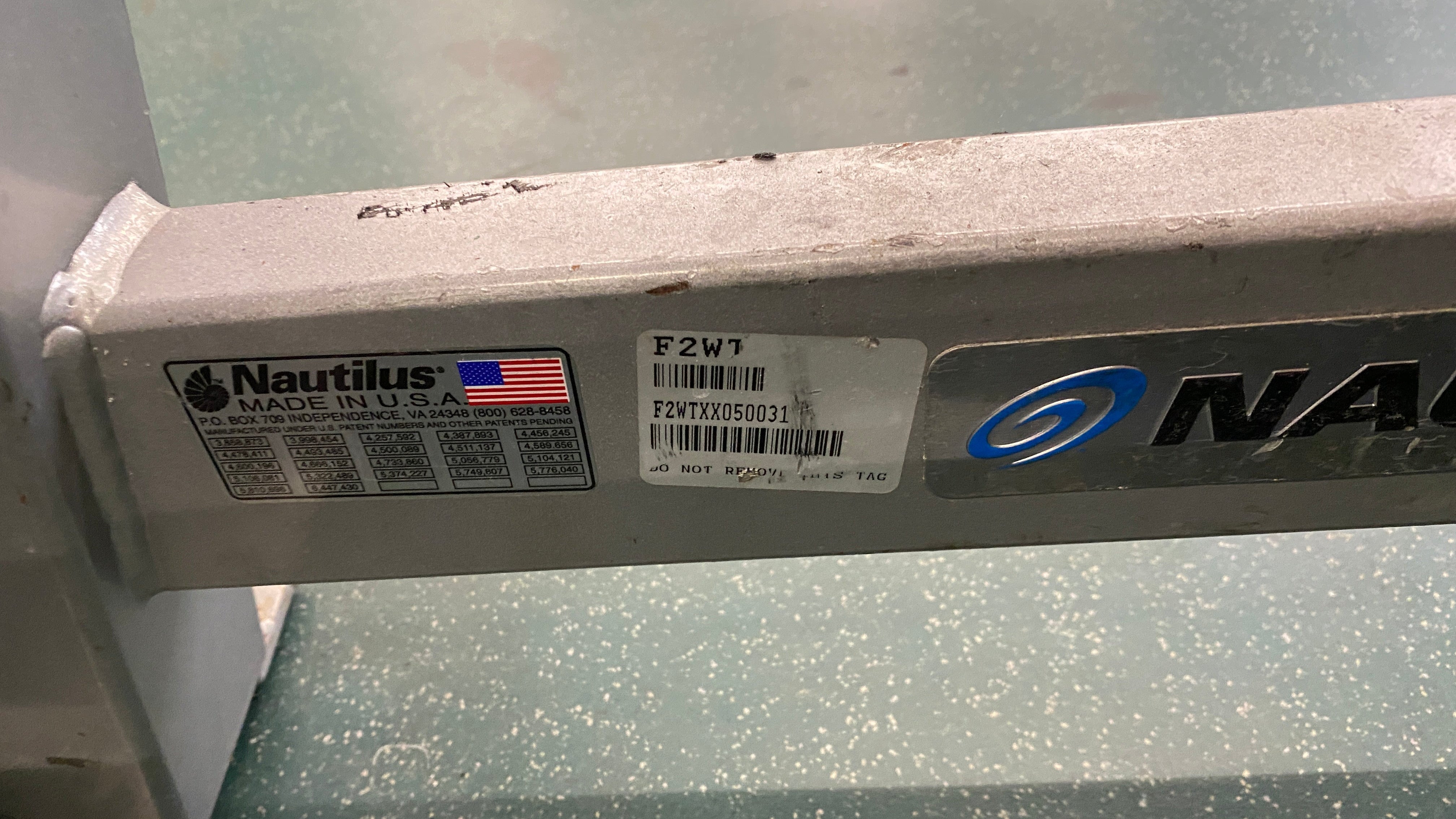Nautilus Weight Rack Model #F2WT