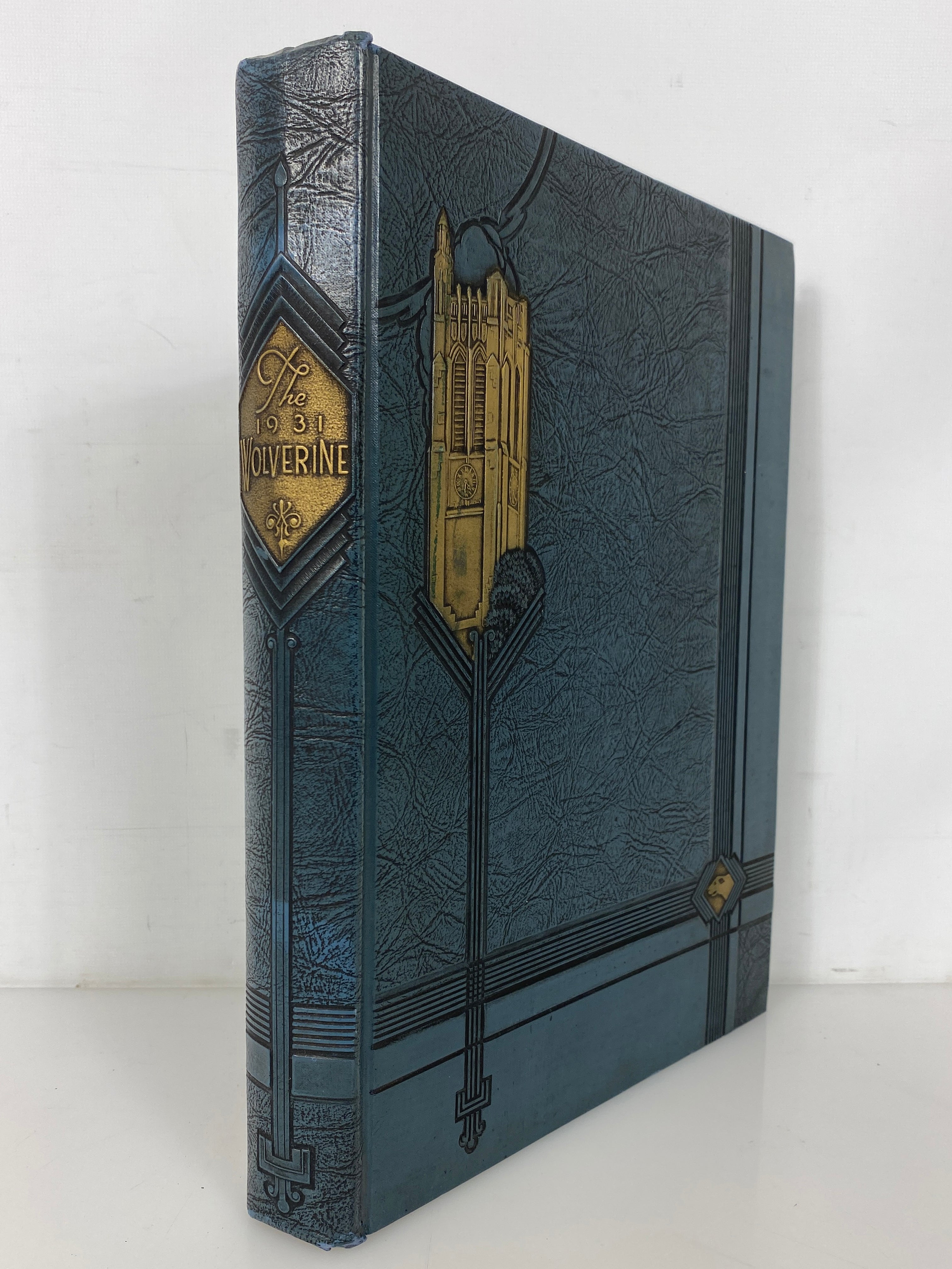 1931 Michigan State College "Wolverine" Yearbook HC