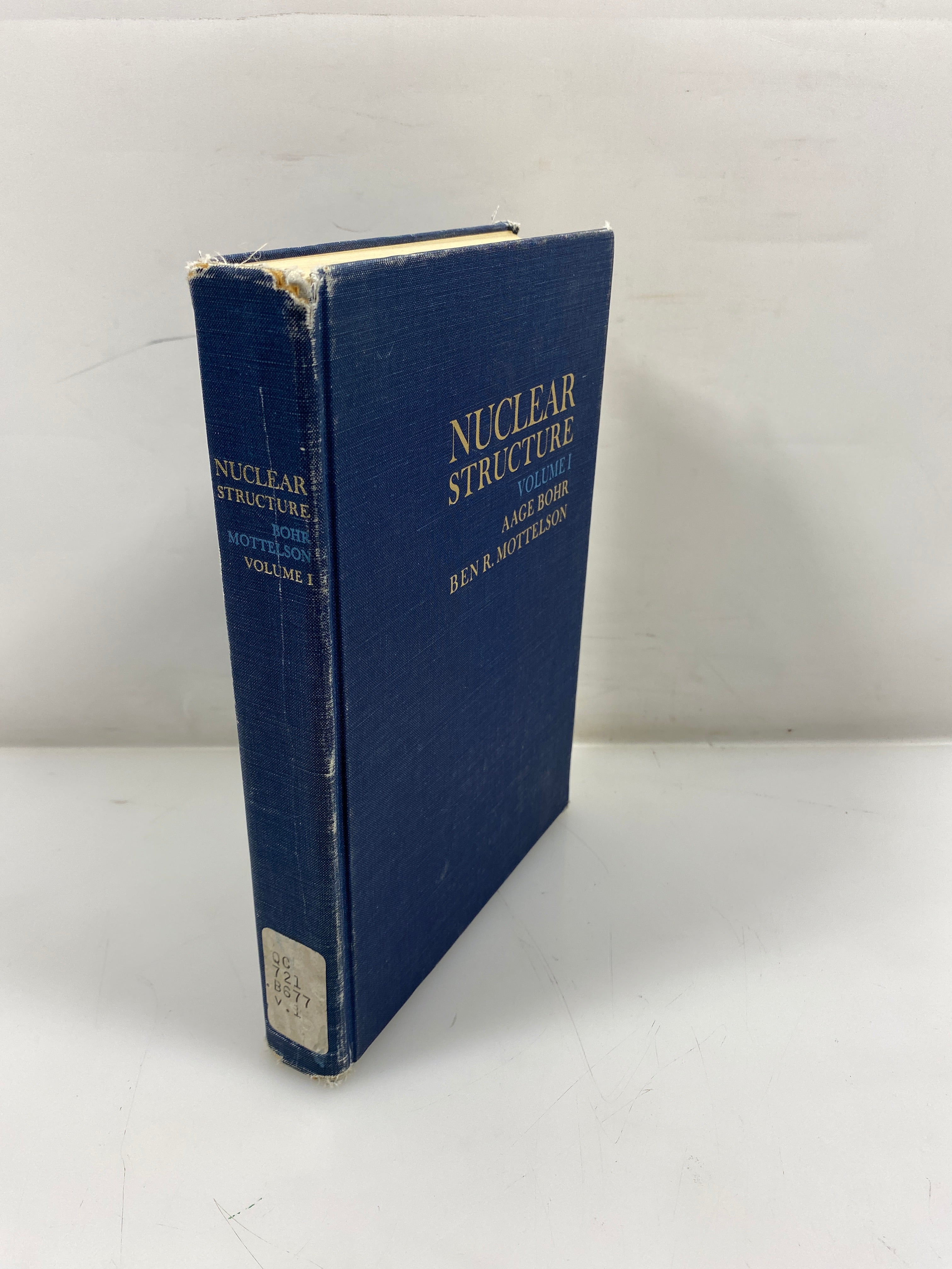 Nuclear Structure by Bohr/Mottelson Ex-Library Vol 1 1969 HC