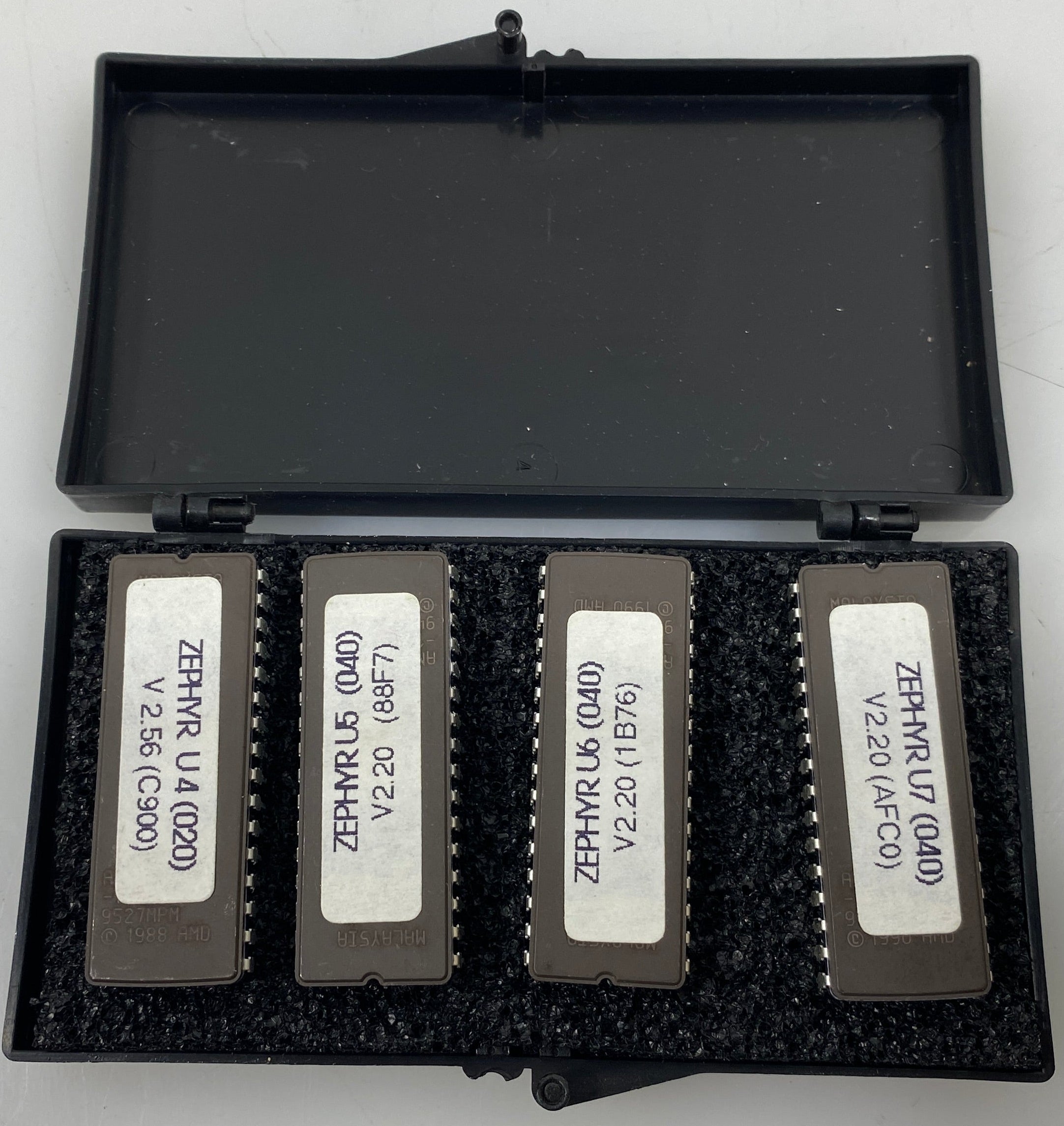 Four Integrated Circuit (IC) Chips