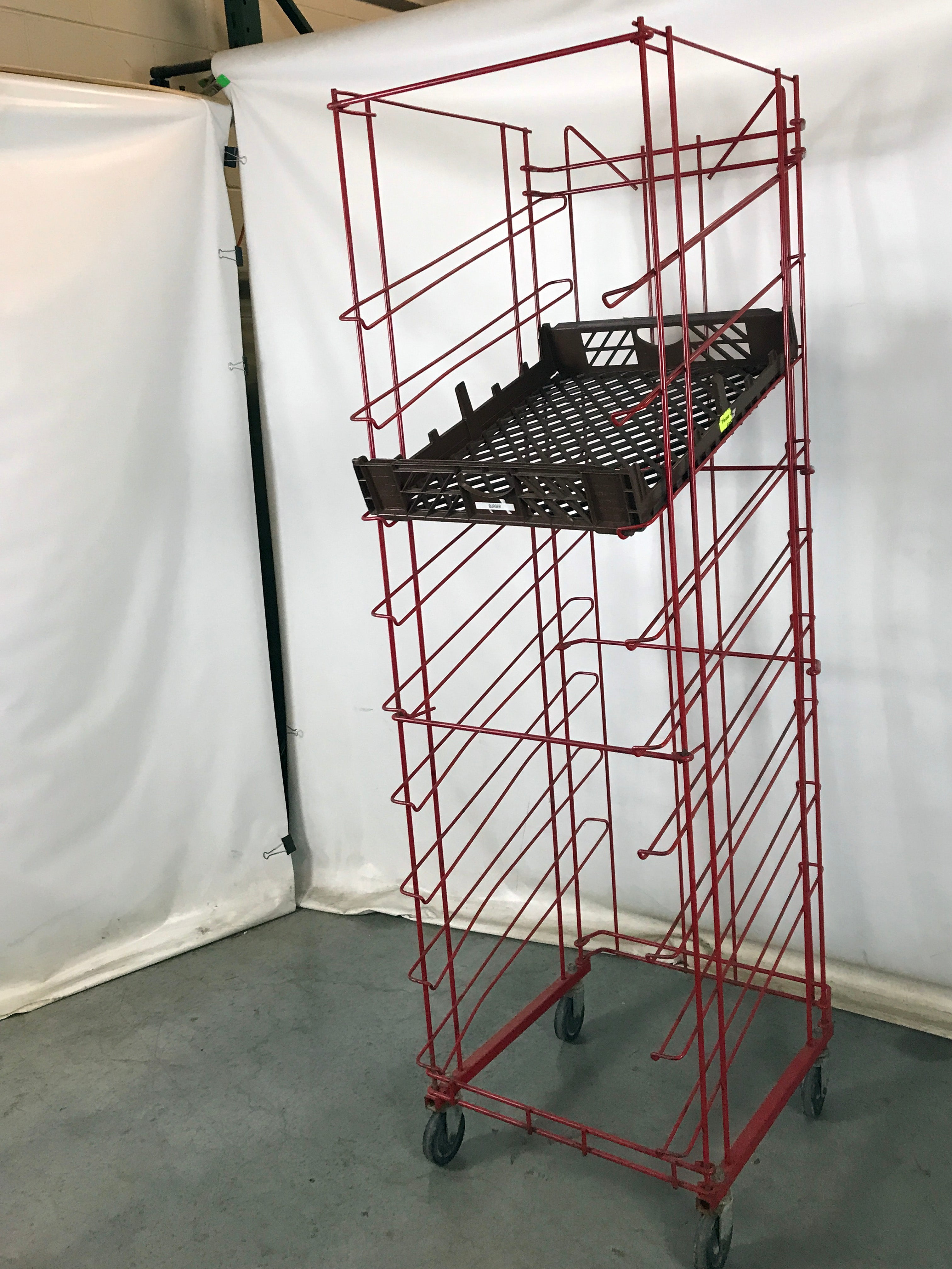 Large Metal Bread Stand