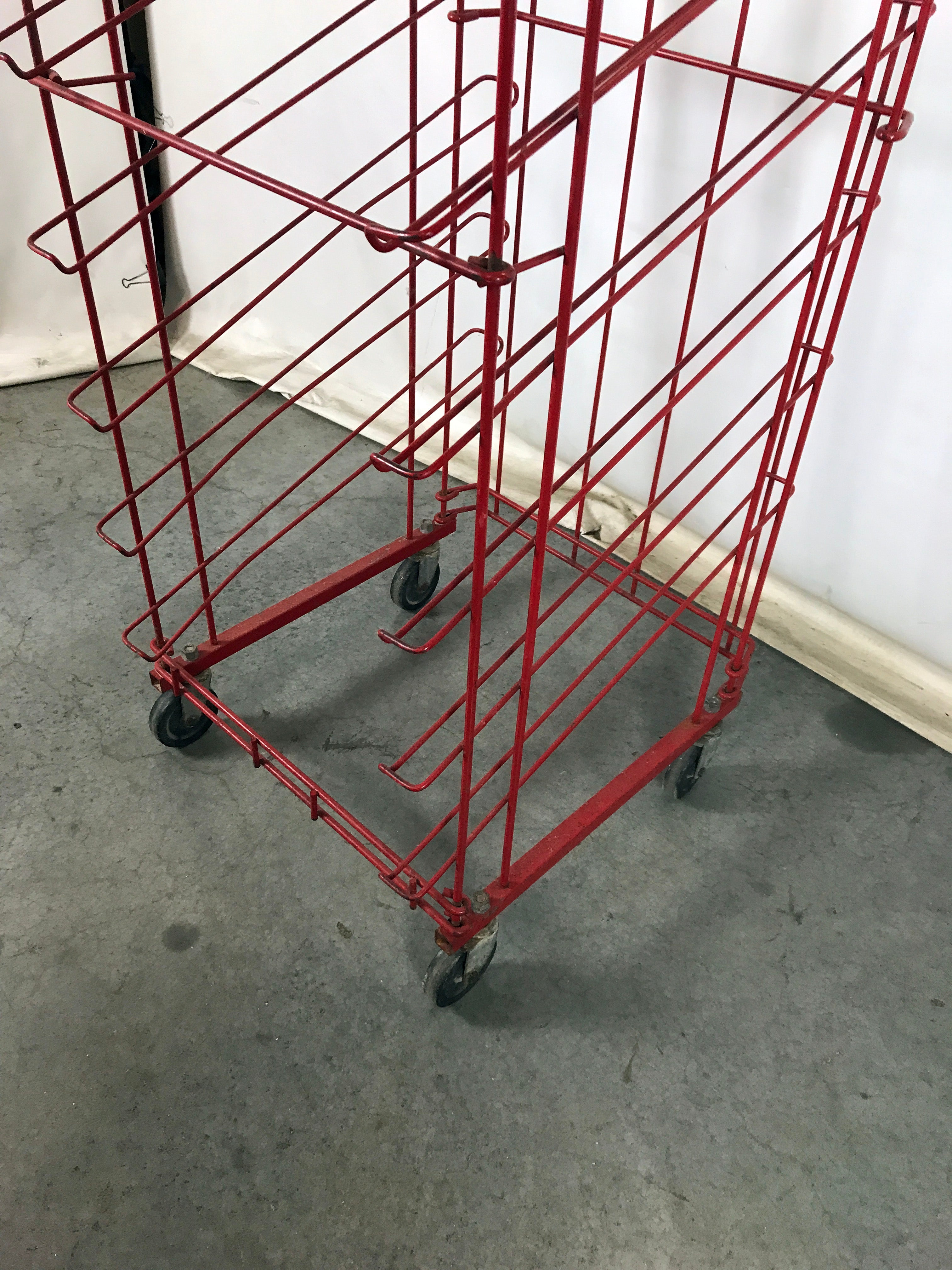 Large Metal Bread Stand