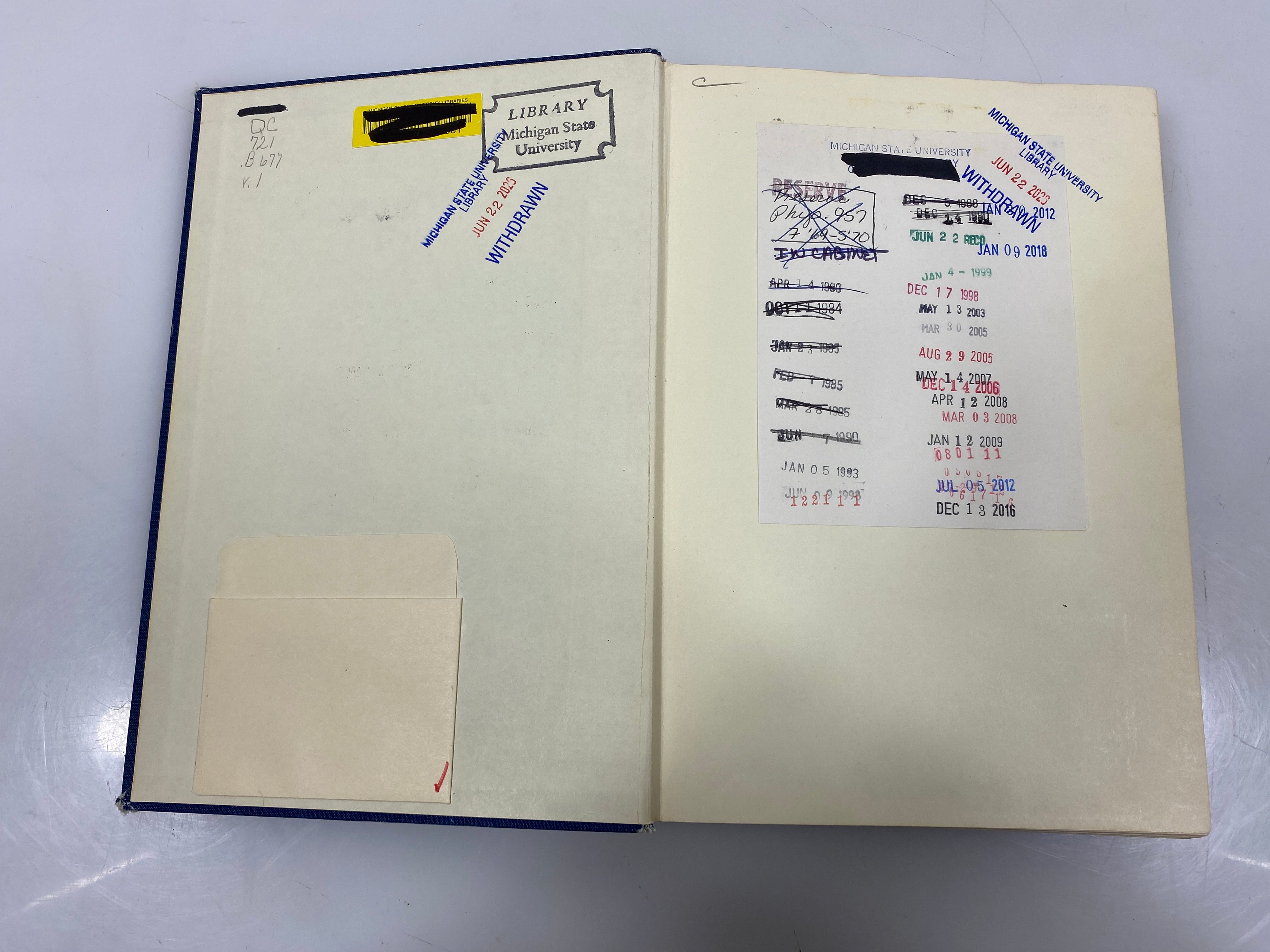 Nuclear Structure by Bohr/Mottelson Ex-Library Vol 1 1969 HC