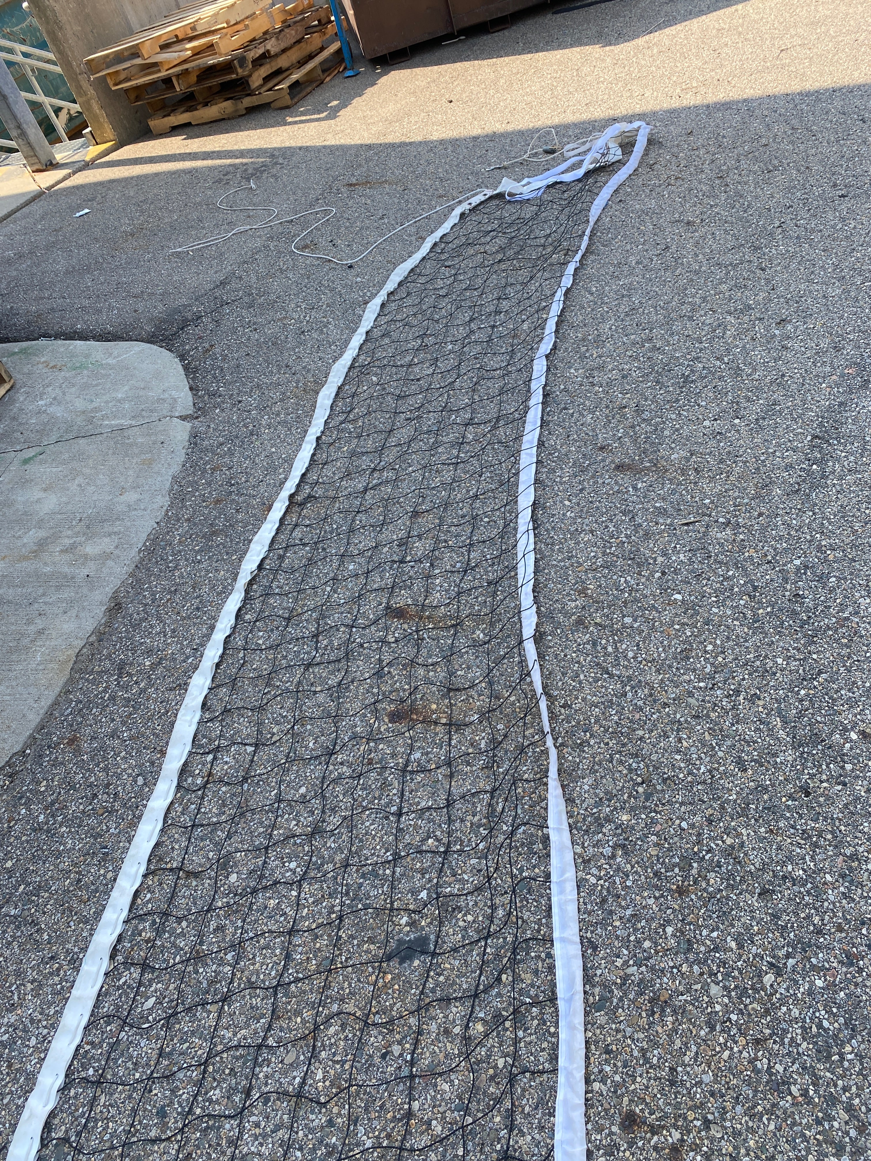 Set of 4 Volleyball Nets with Poles & Anchors