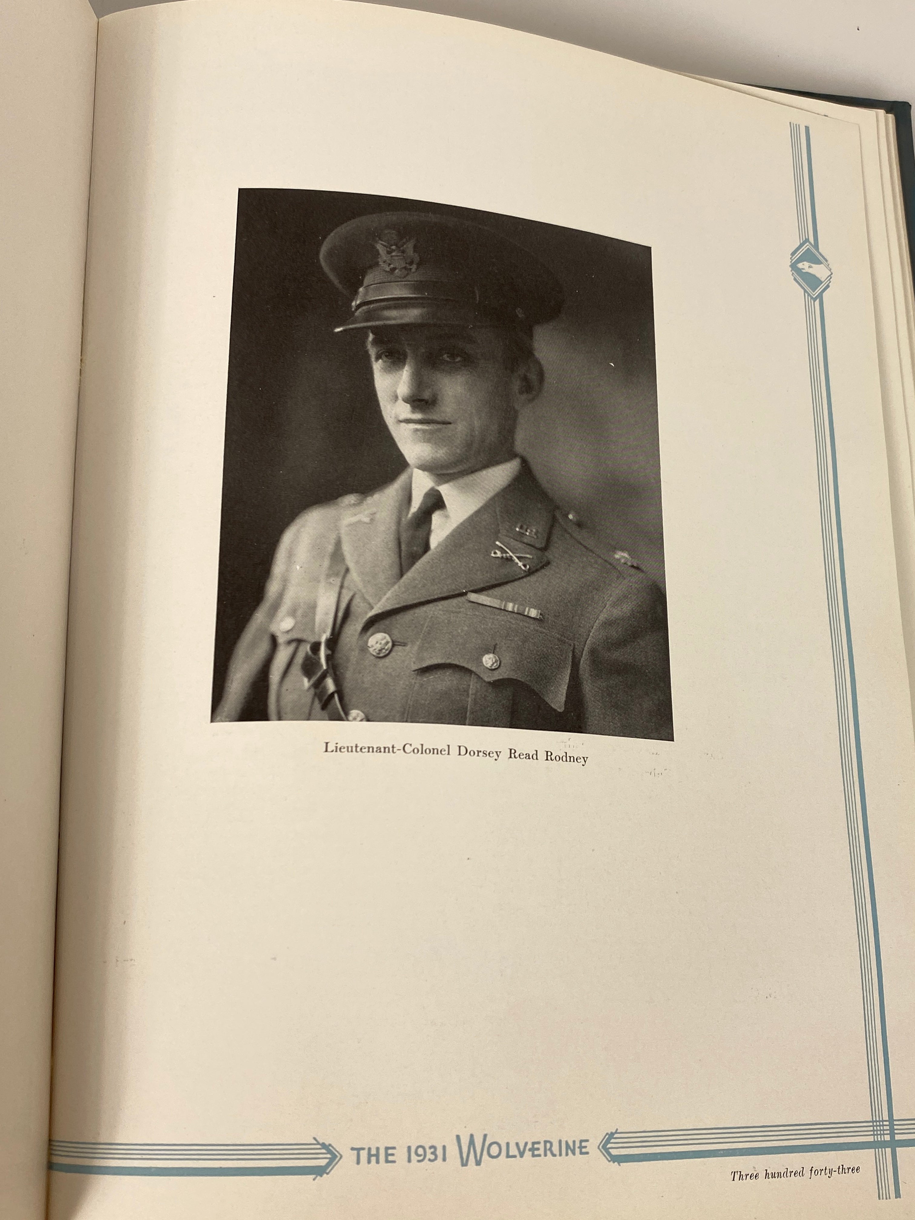 1931 Michigan State College "Wolverine" Yearbook HC