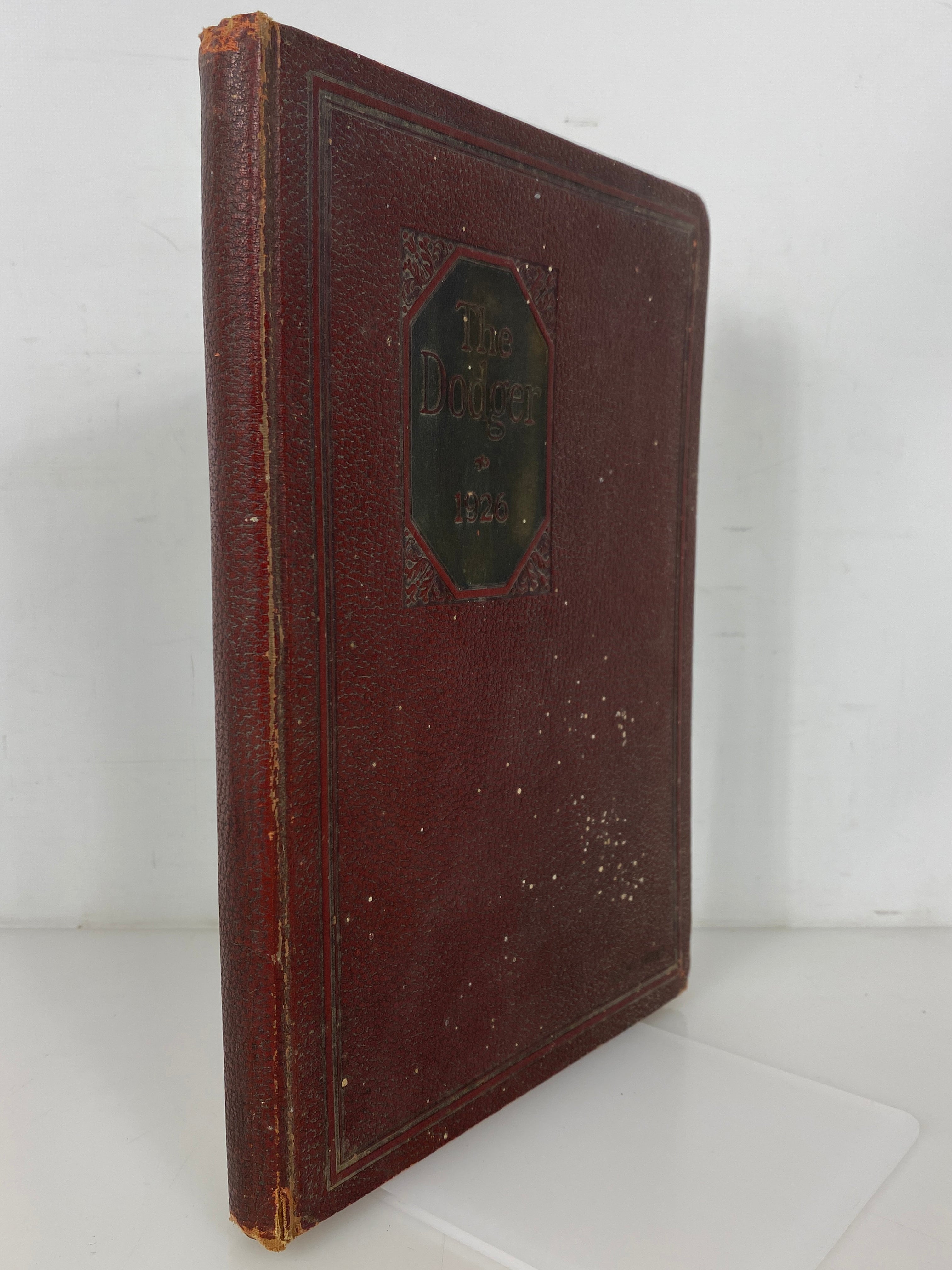 1926 Fort Dodge High School "The Dodger" Yearbook Fort Dodge Iowa HC