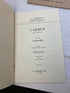 Lot of 4 Vintage Opera Programs Forza del Destino Carmen