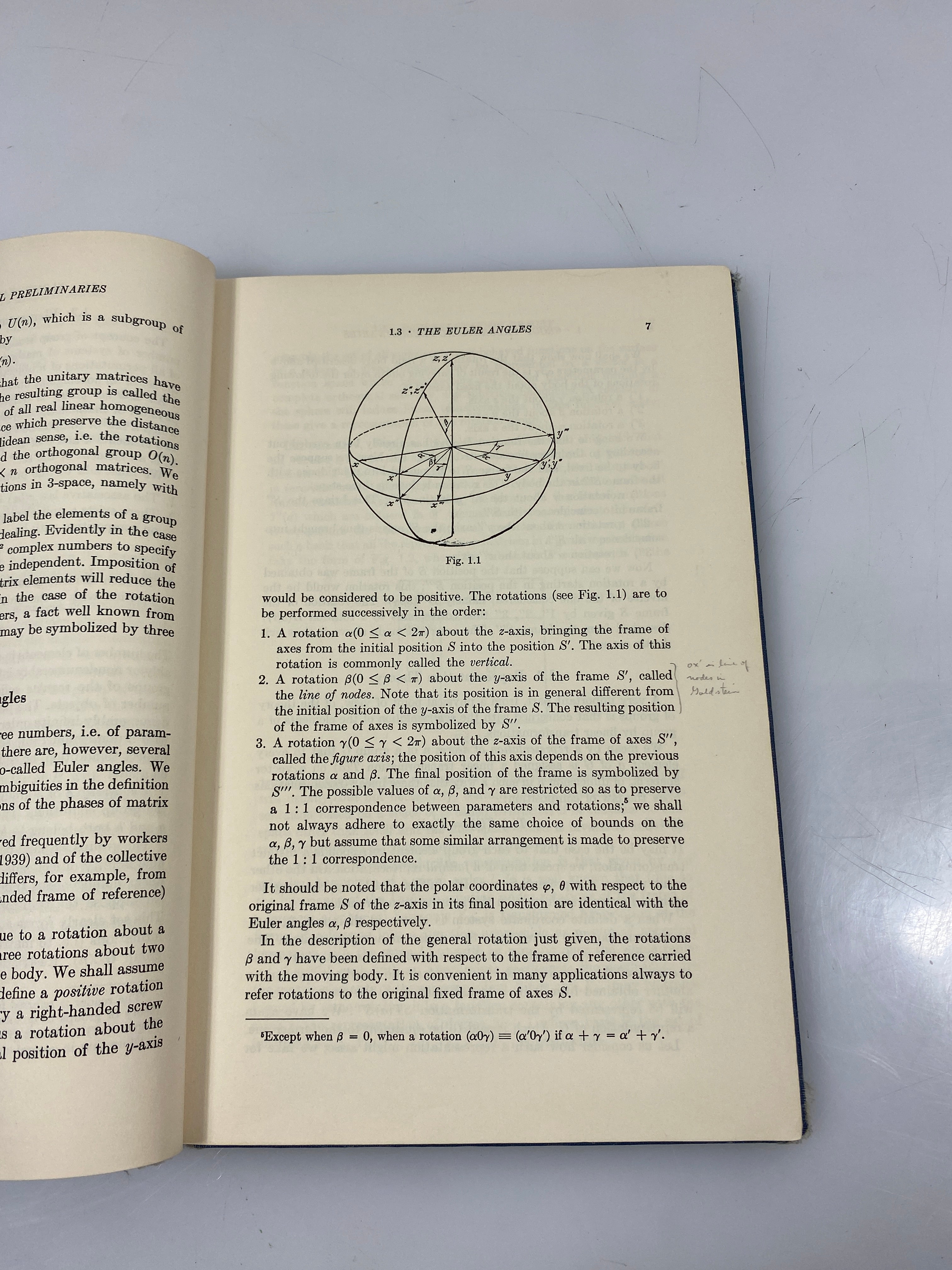 Angular Momentum in Quantum Mechanics by A. R. Edmonds Ex-Library 1957 HC