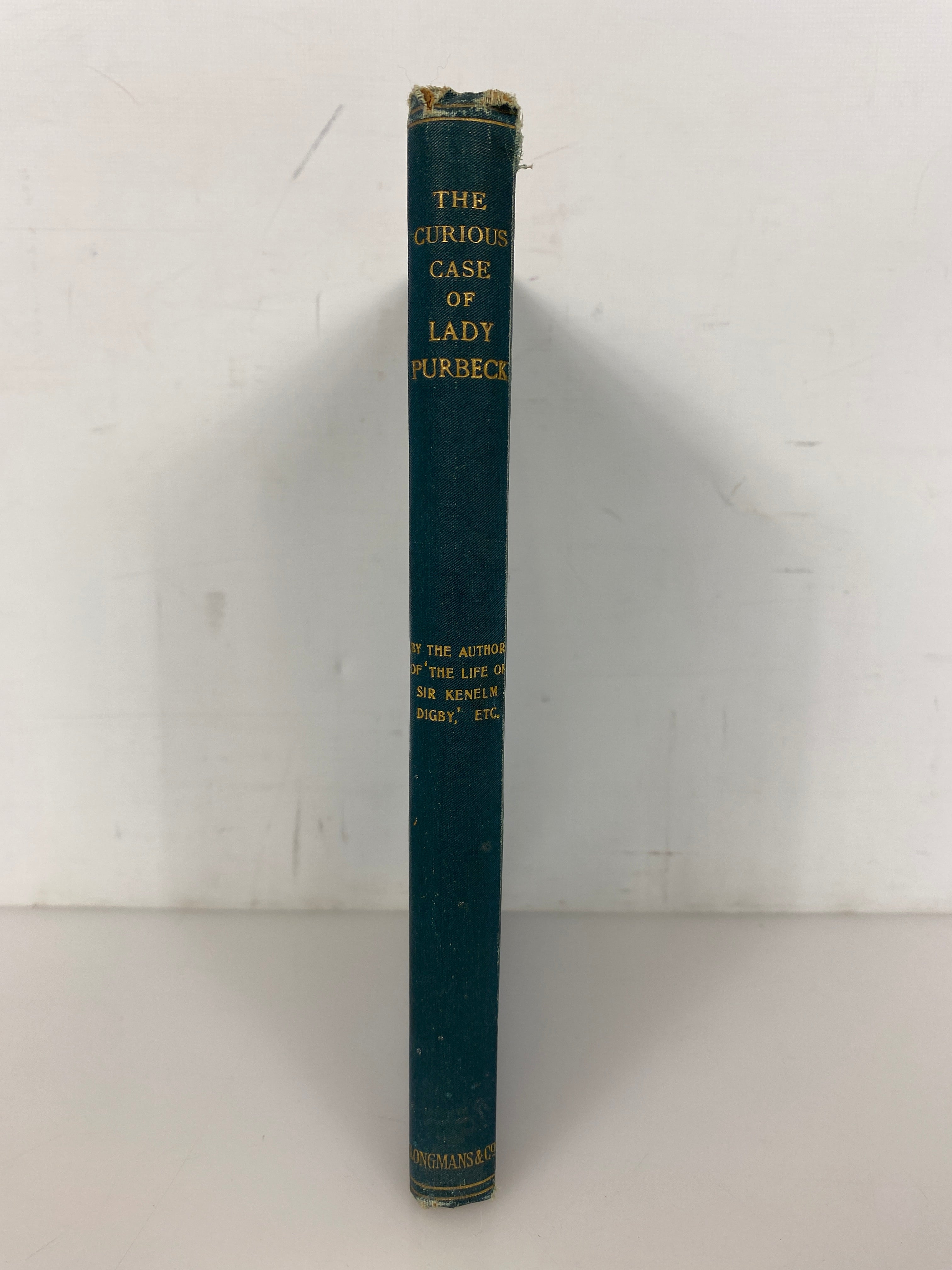 The Curious Case of Lady Purbeck (Thomas Longueville) 1909 Antique HC