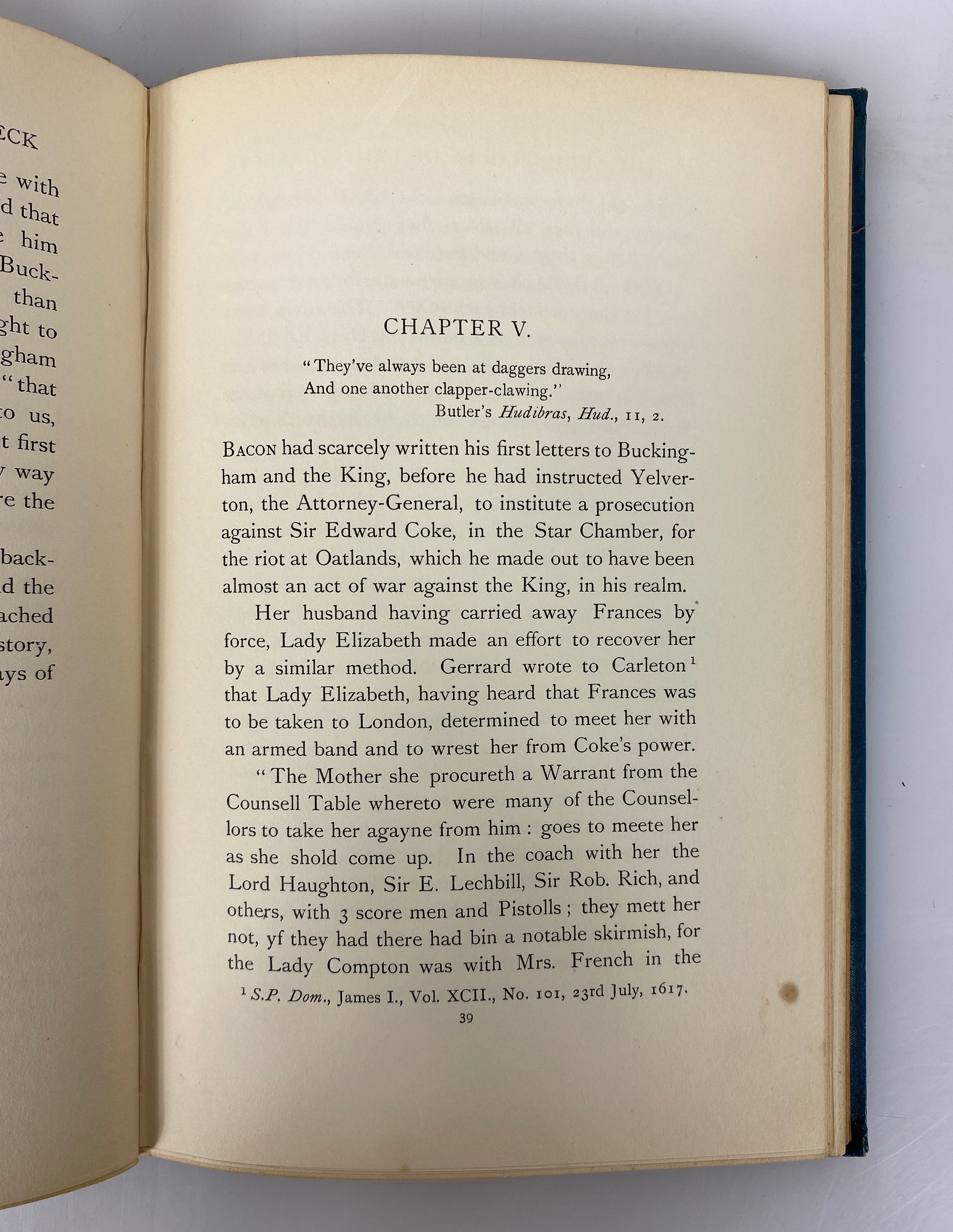 The Curious Case of Lady Purbeck (Thomas Longueville) 1909 Antique HC