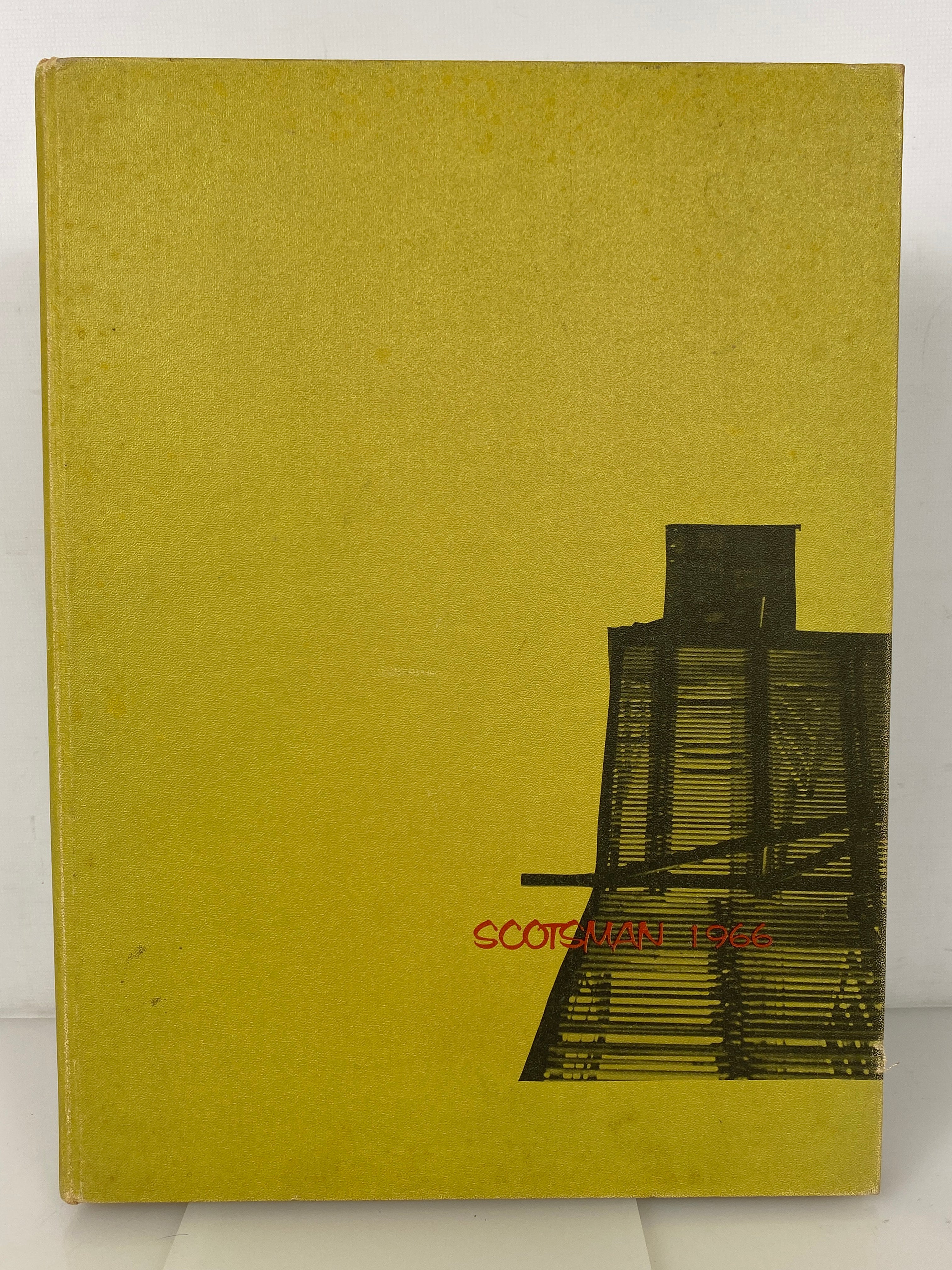 1966 Alma College "Scotsman" Yearbook Alma Michigan HC