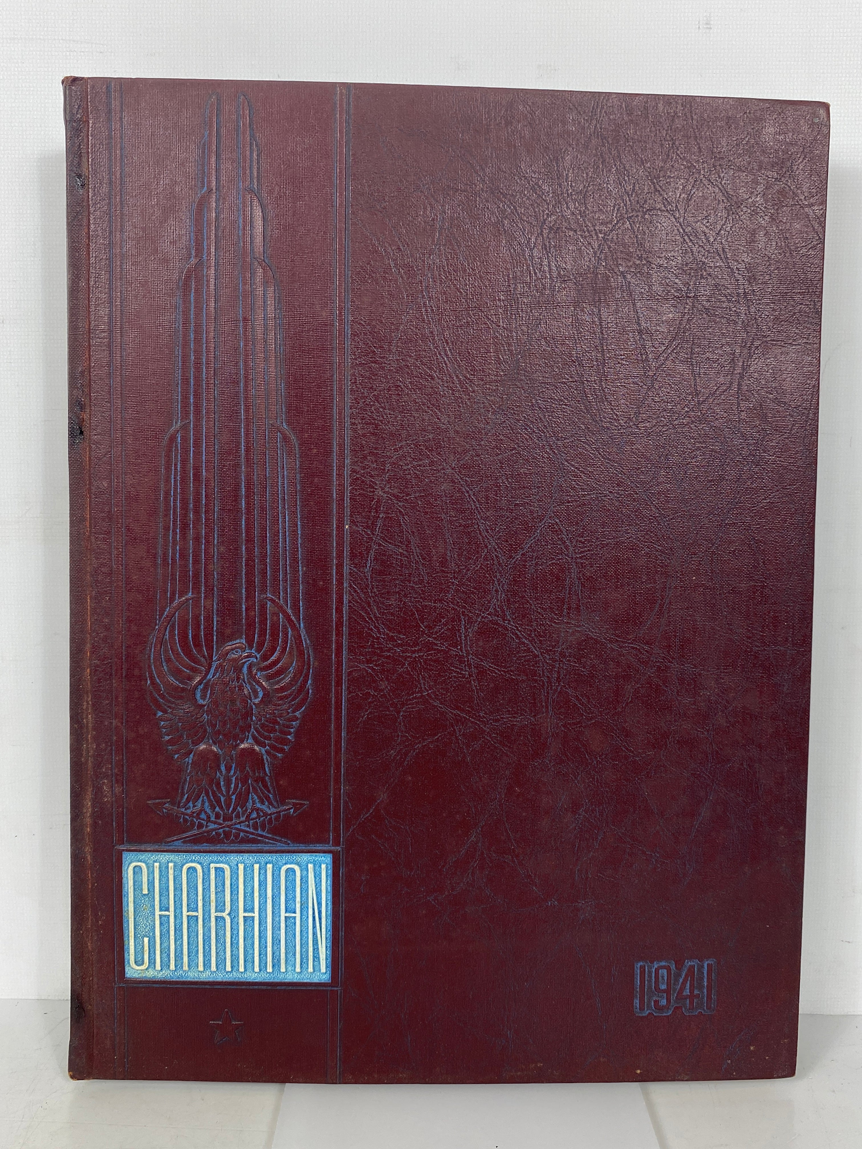 1941 Charlotte High School Yearbook Charlotte Michigan SC w Ephemera