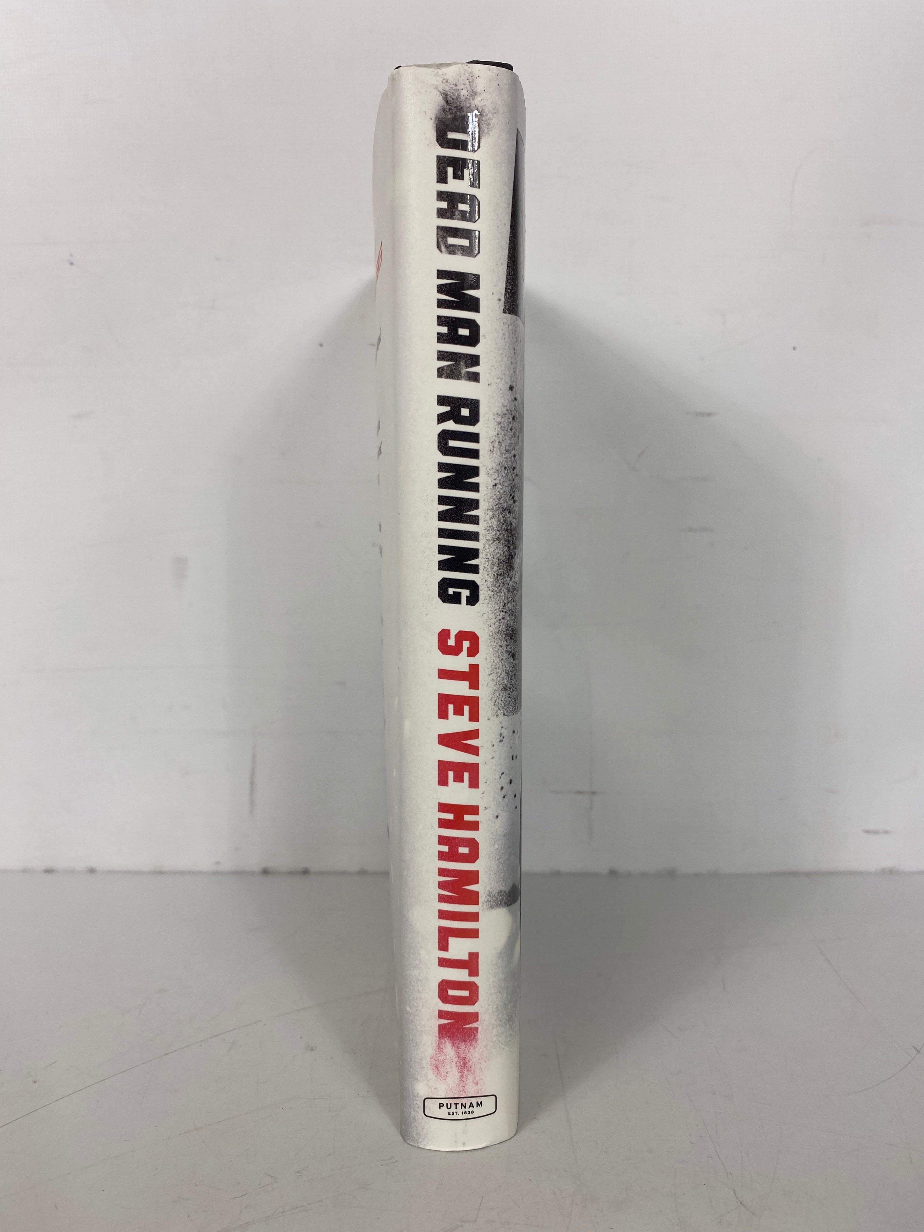 Dead Man Running by Steve Hamilton 2018 Signed 1st Edition HC DJ