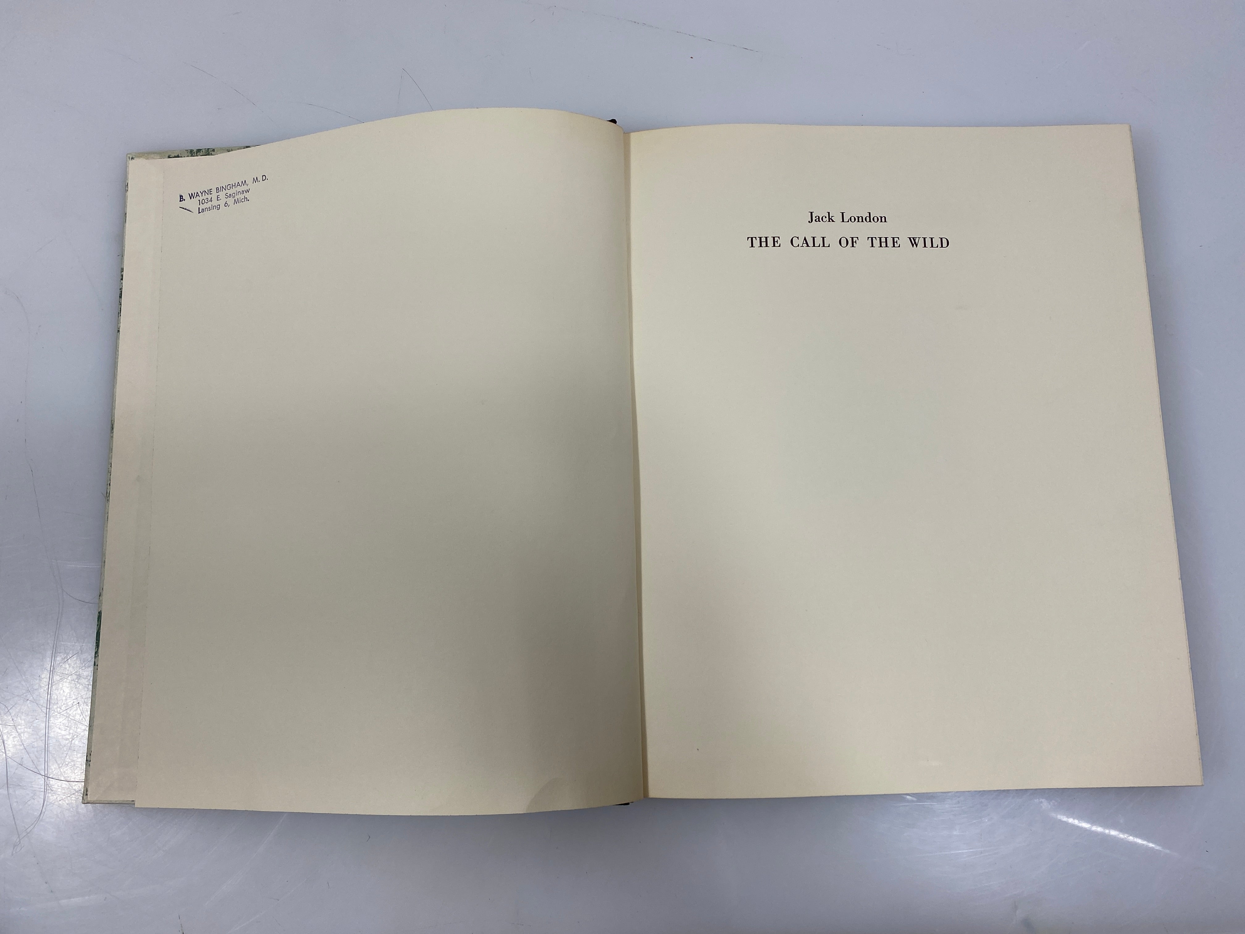 The Call of the Wild by Jack London The Heritage Press 1960 HC