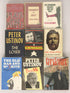 Peter Ustinov Collectors Lot of 9 Books Including First Edition and Signed Copies