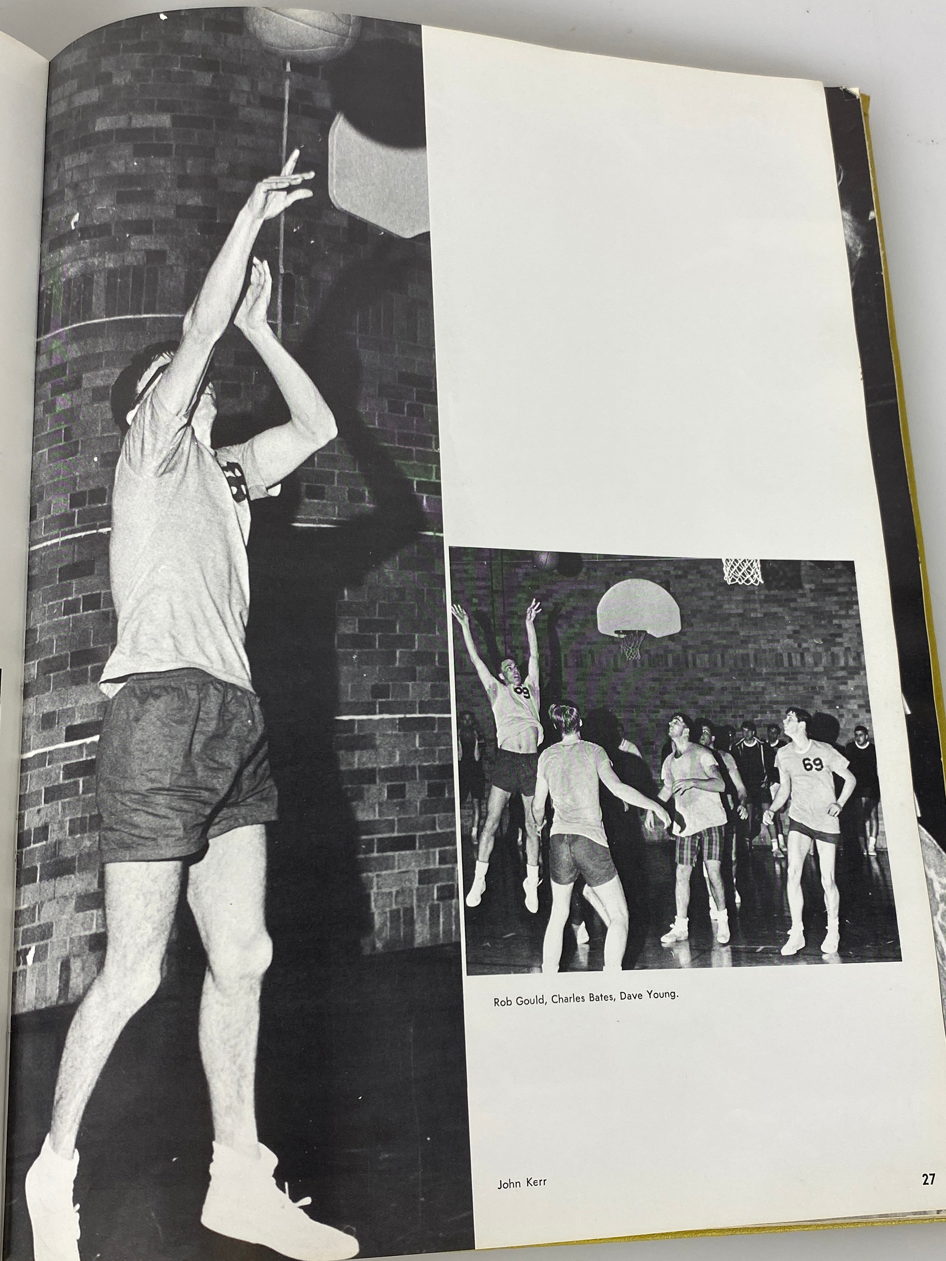 1966 Alma College "Scotsman" Yearbook Alma Michigan HC