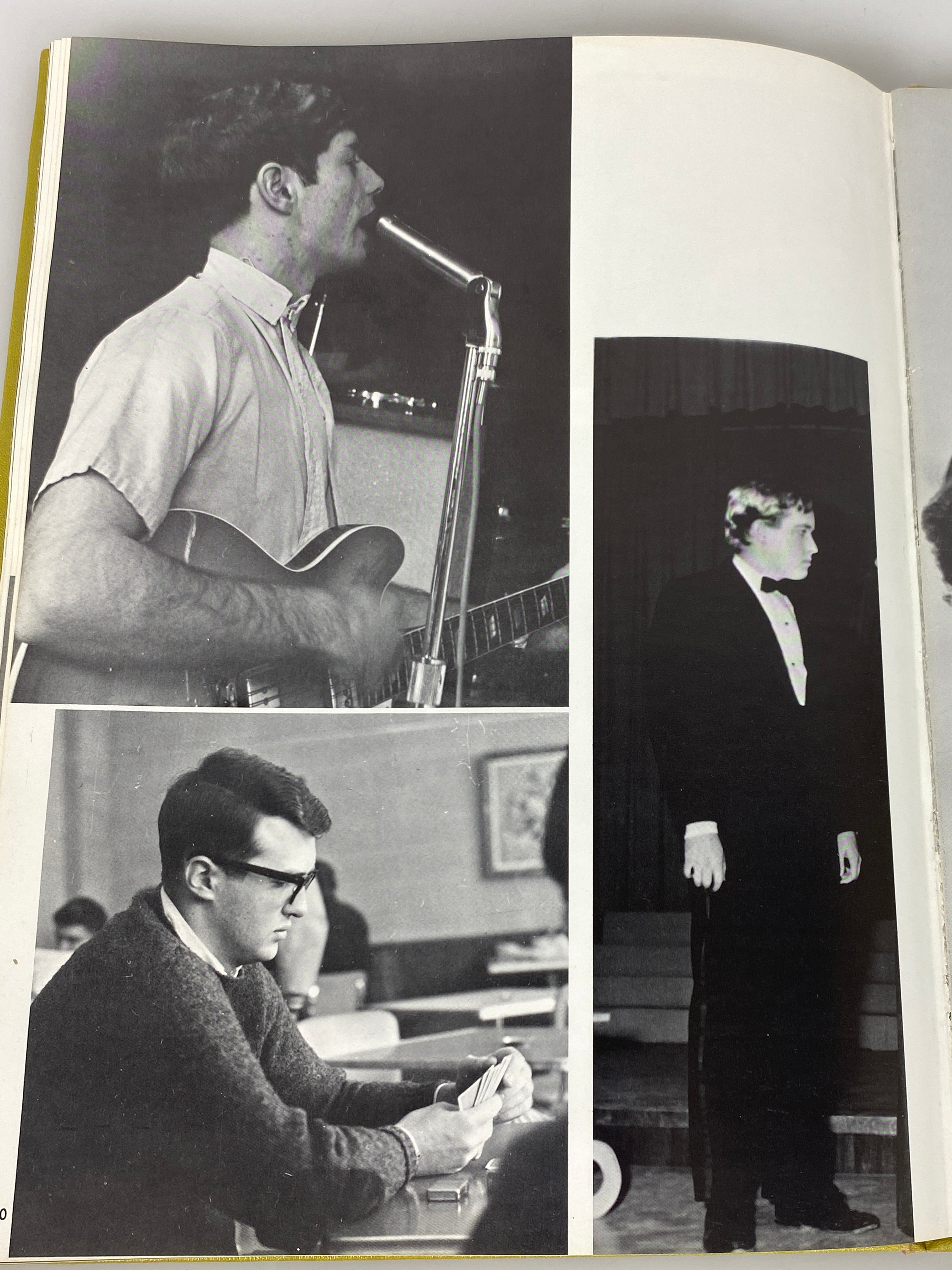 1966 Alma College "Scotsman" Yearbook Alma Michigan HC