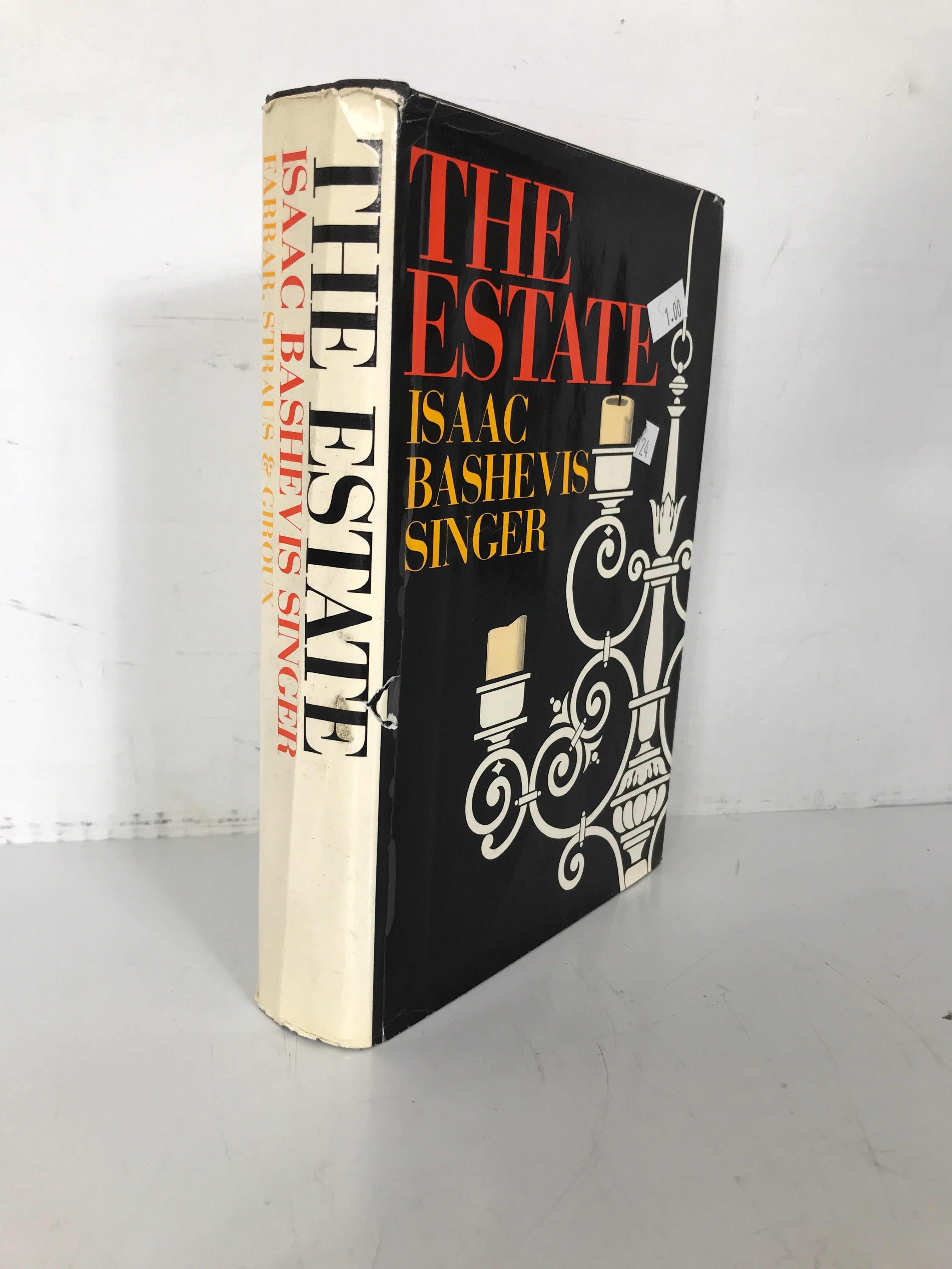 The Estate Isaac Bashevis Singer 1969 1st Printing HC DJ